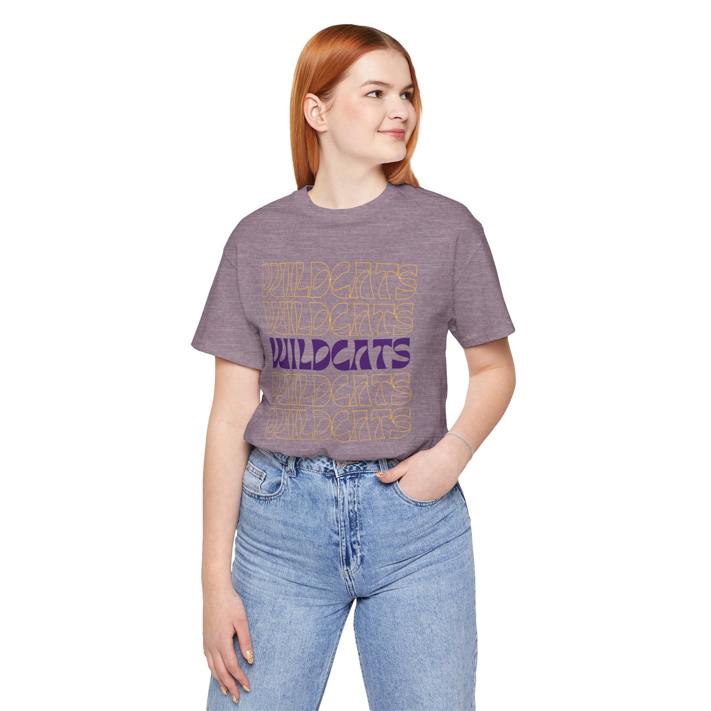 Wildcats 5up Unisex Jersey Short Sleeve Tee - Multiple Colors