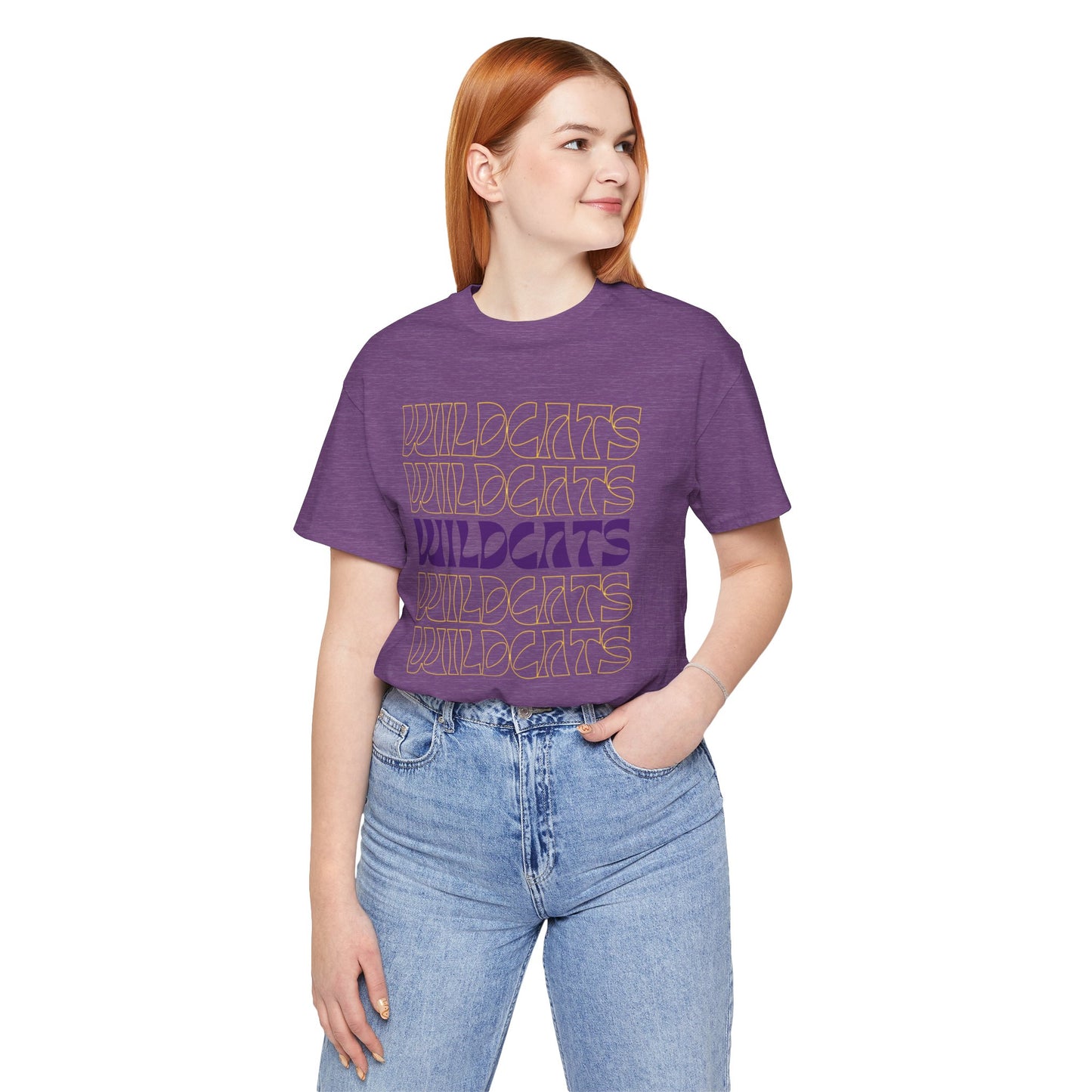 Wildcats 5up Unisex Jersey Short Sleeve Tee - Multiple Colors