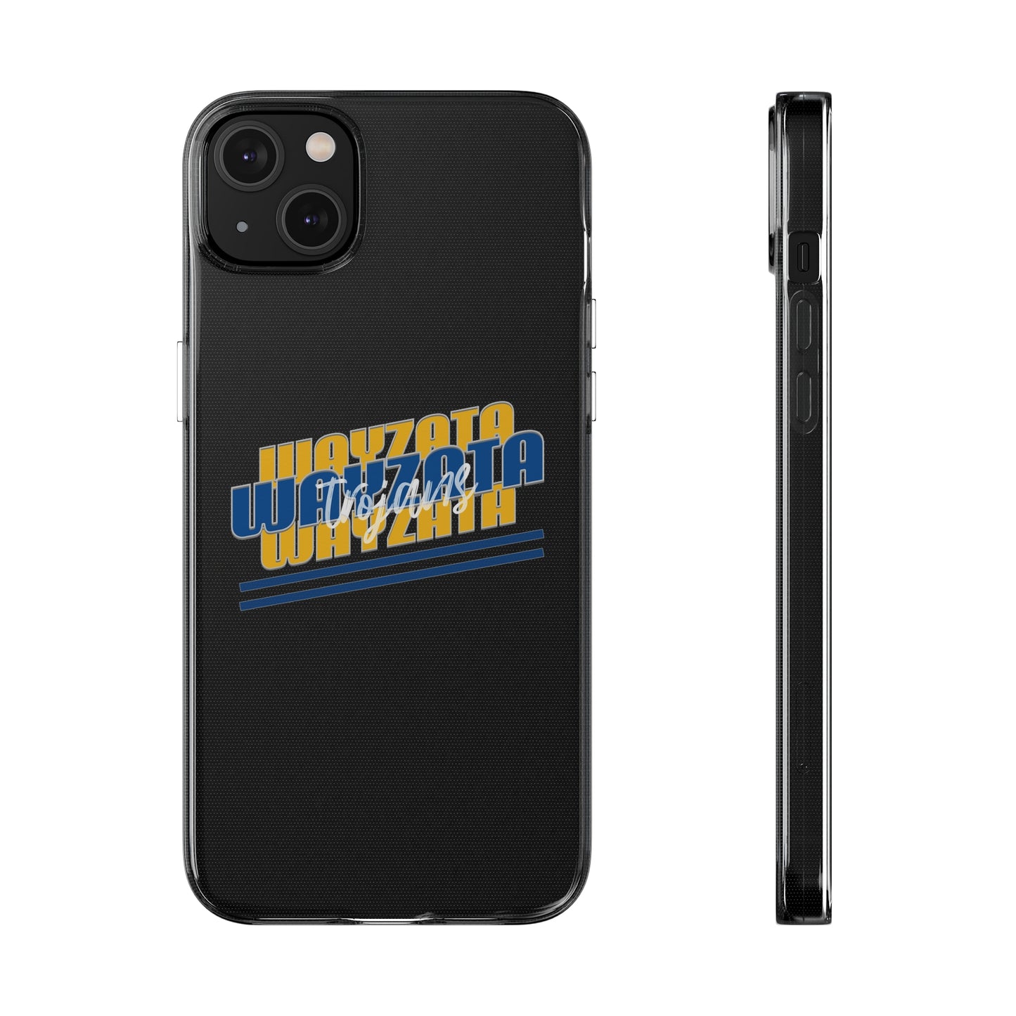 Wayzata Clear Soft Phone Case