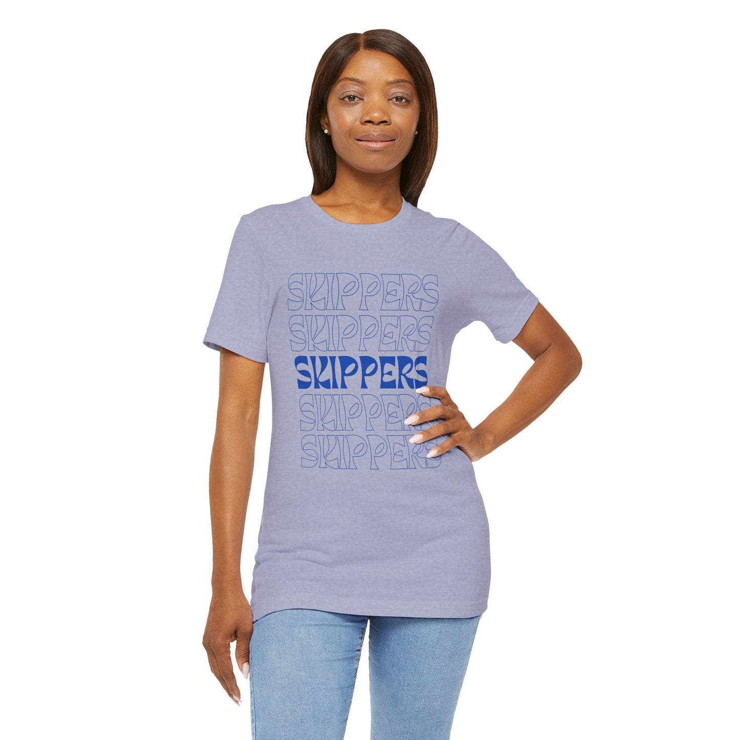 Skippers 5up Unisex Jersey Short Sleeve Tee - Multiple Colors