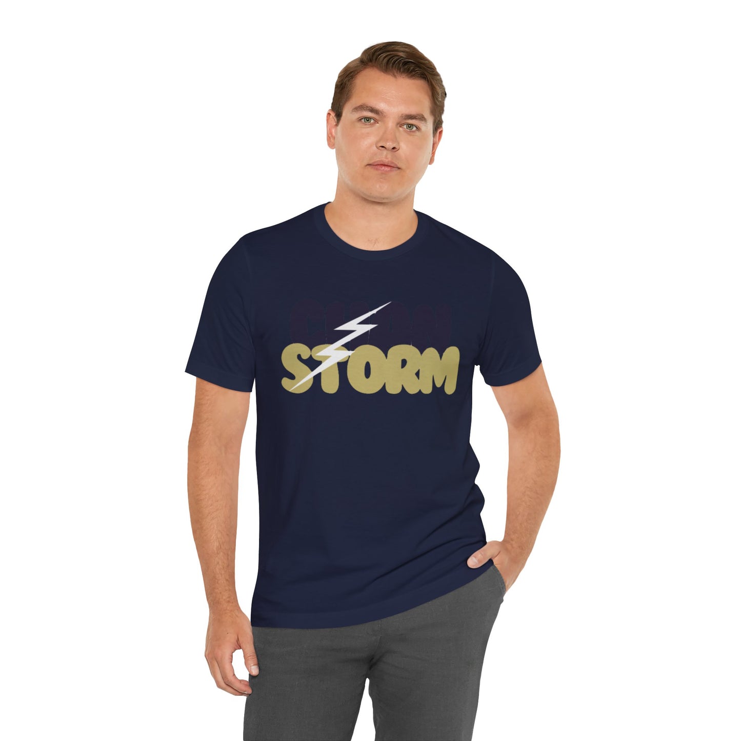 Chan Storm Bubble Letters Unisex Jersey Short Sleeve Tee - Multiple Colors