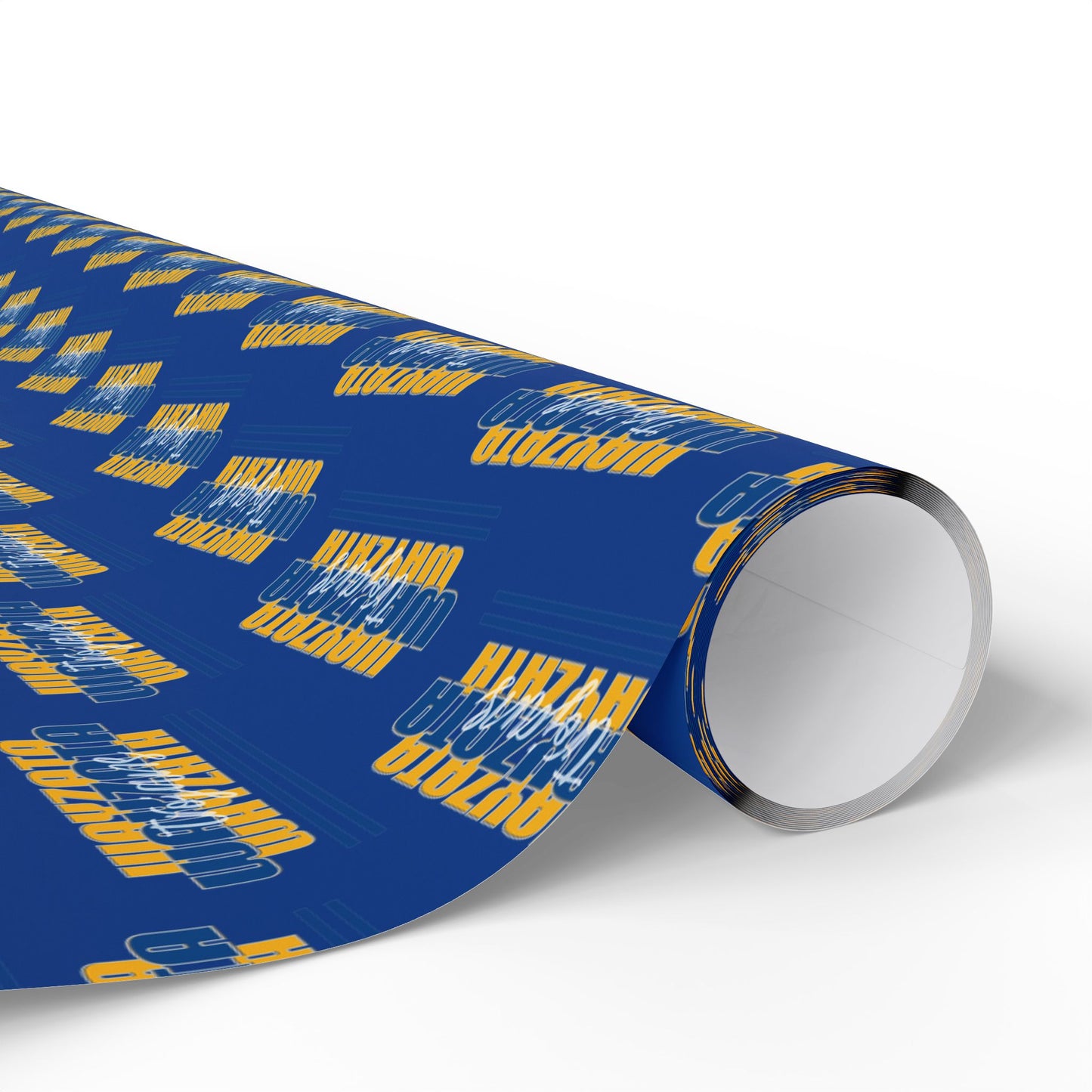 Wayzata Trojans Wrapping Paper - Blue