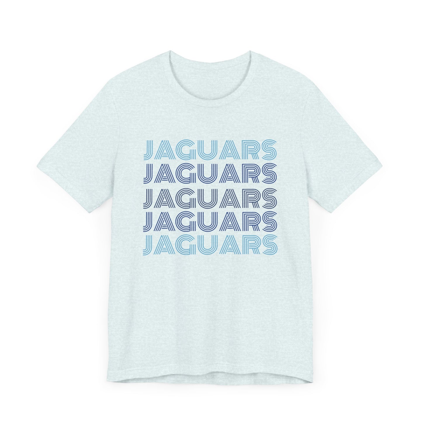 Jaguars 5x Line Unisex Jersey Short Sleeve Tee - Multiple Colors