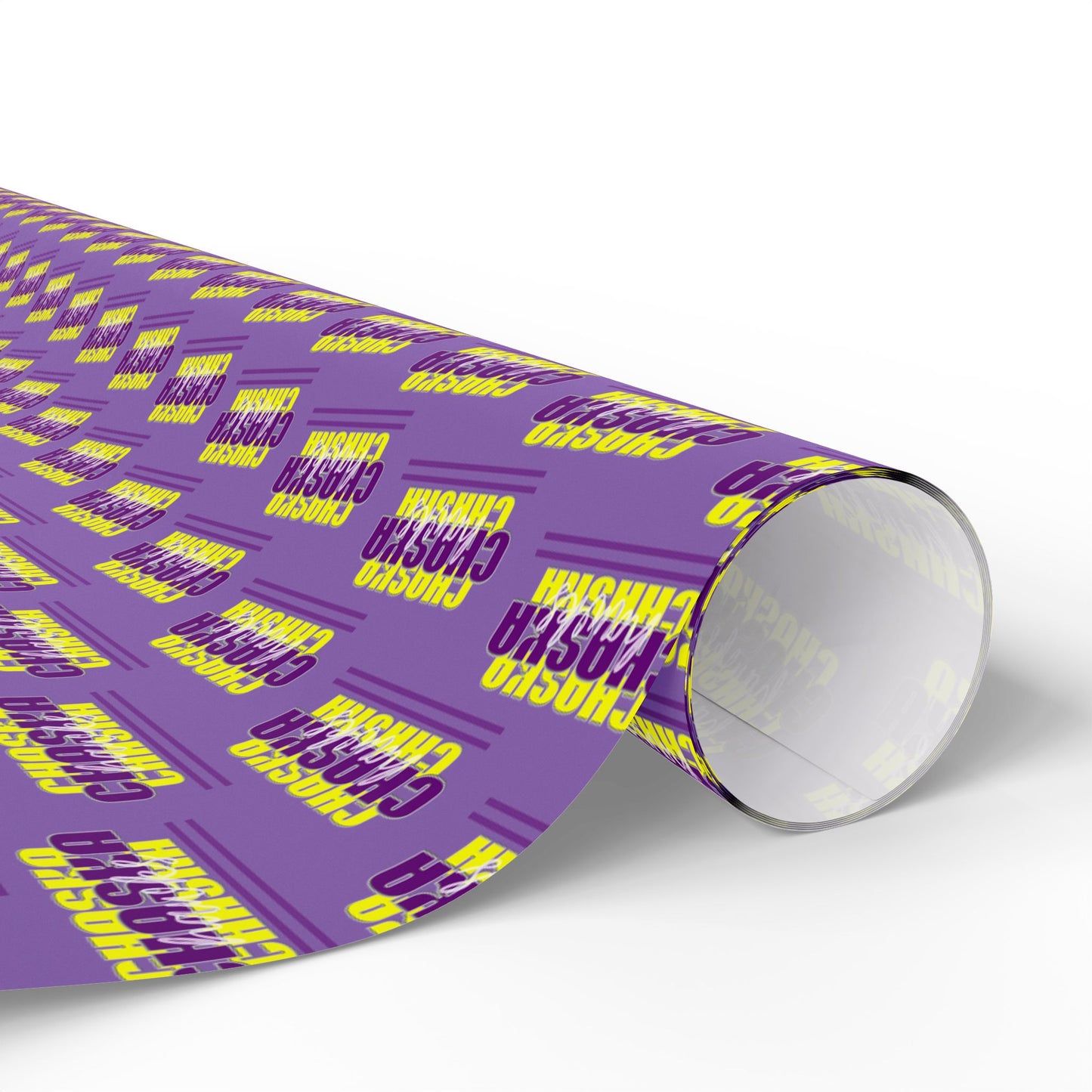 Chaska Hawks Wrapping Paper - Purple