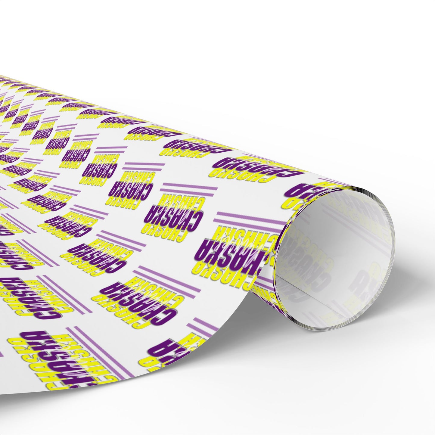 Chaska Hawks Wrapping Paper - White