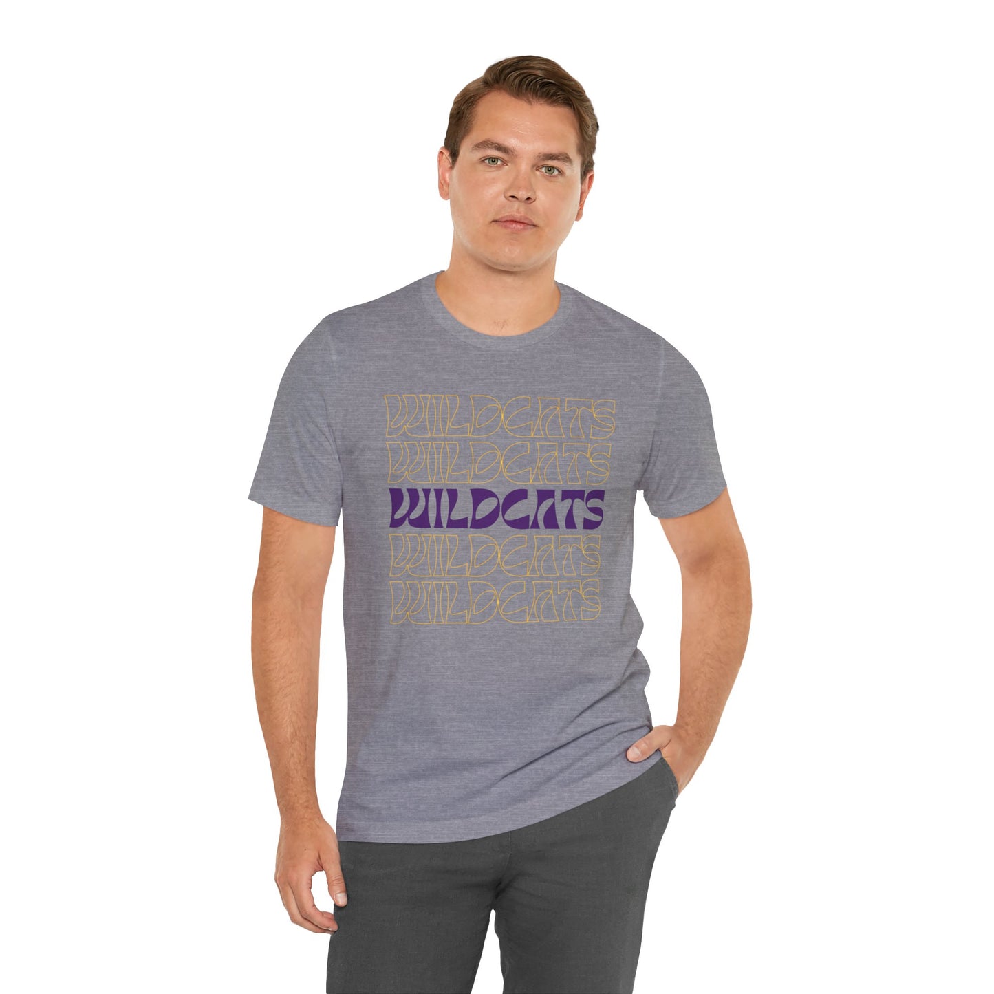 Wildcats 5up Unisex Jersey Short Sleeve Tee - Multiple Colors