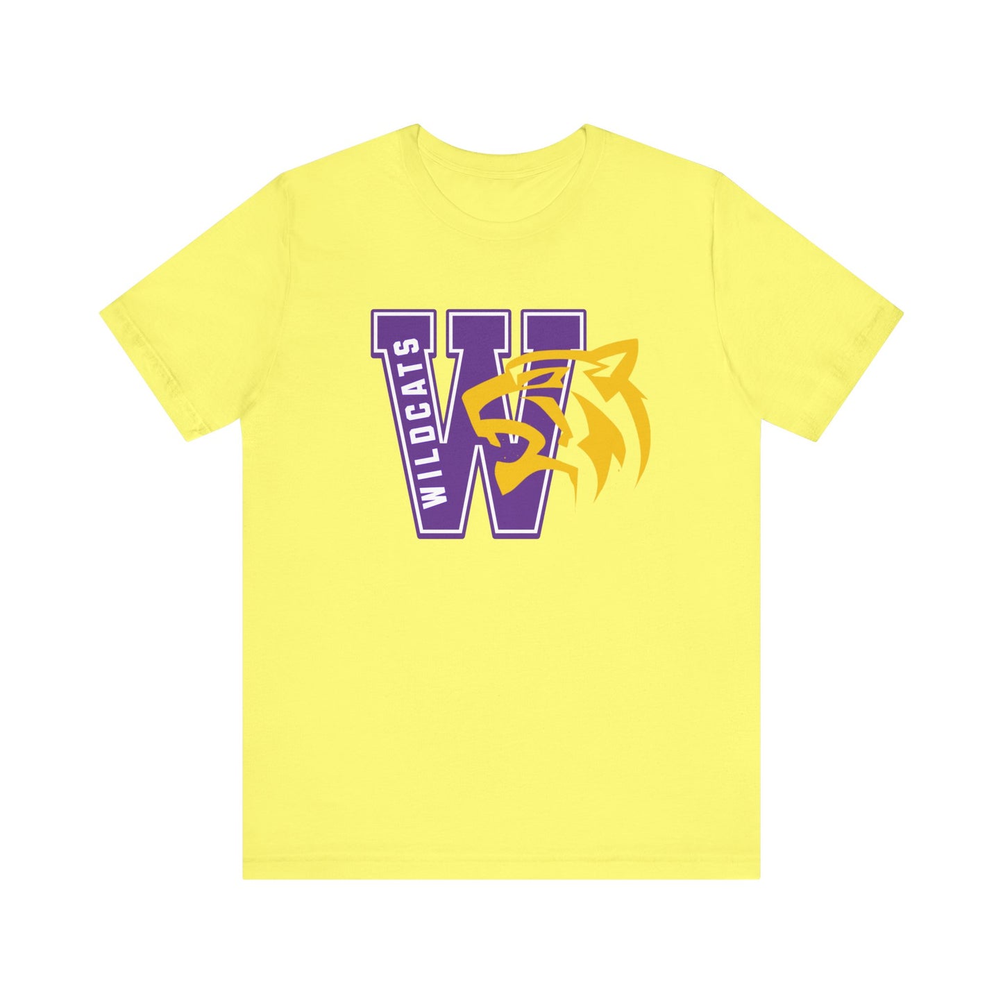 Wildcats Monogram Unisex Jersey Short Sleeve Tee - Multiple Colors