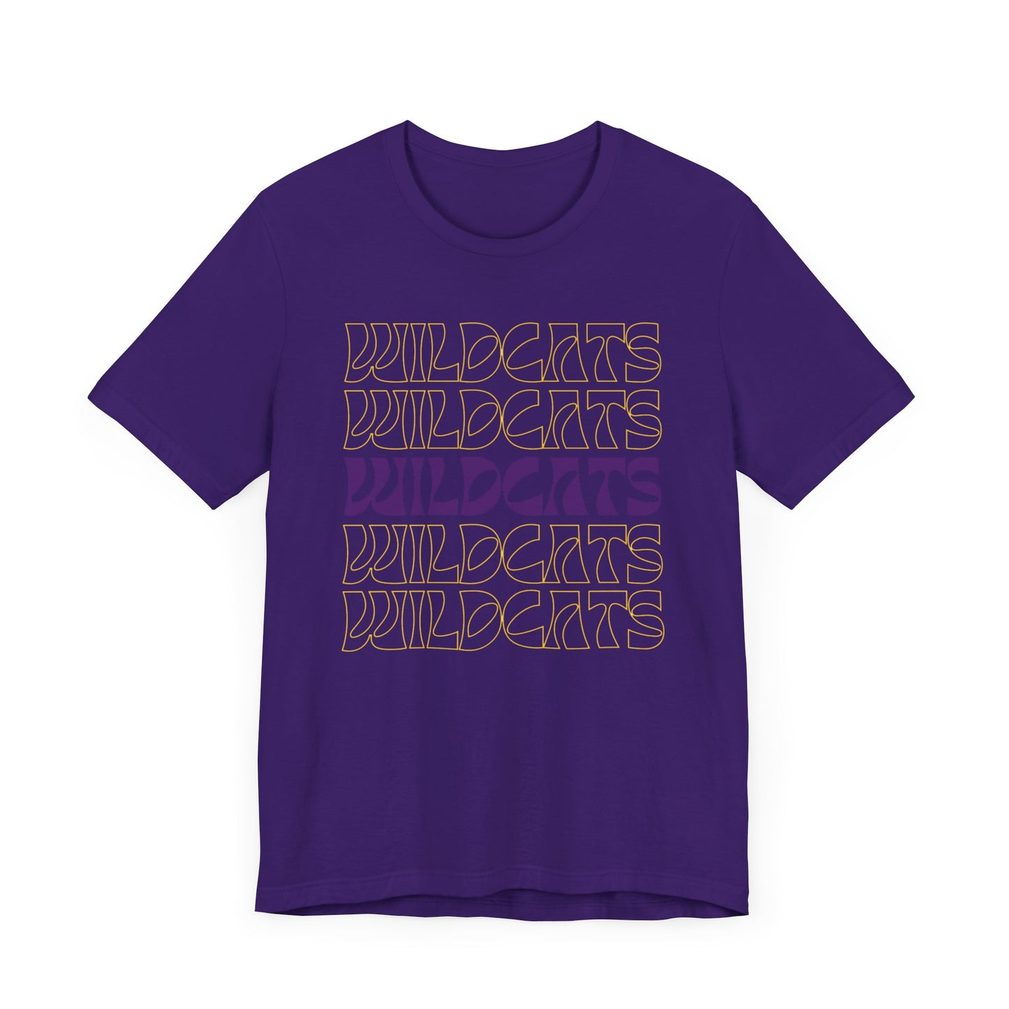 Wildcats 5up Unisex Jersey Short Sleeve Tee - Multiple Colors