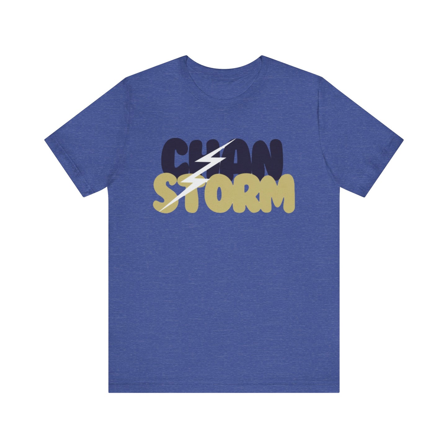 Chan Storm Bubble Letters Unisex Jersey Short Sleeve Tee - Multiple Colors