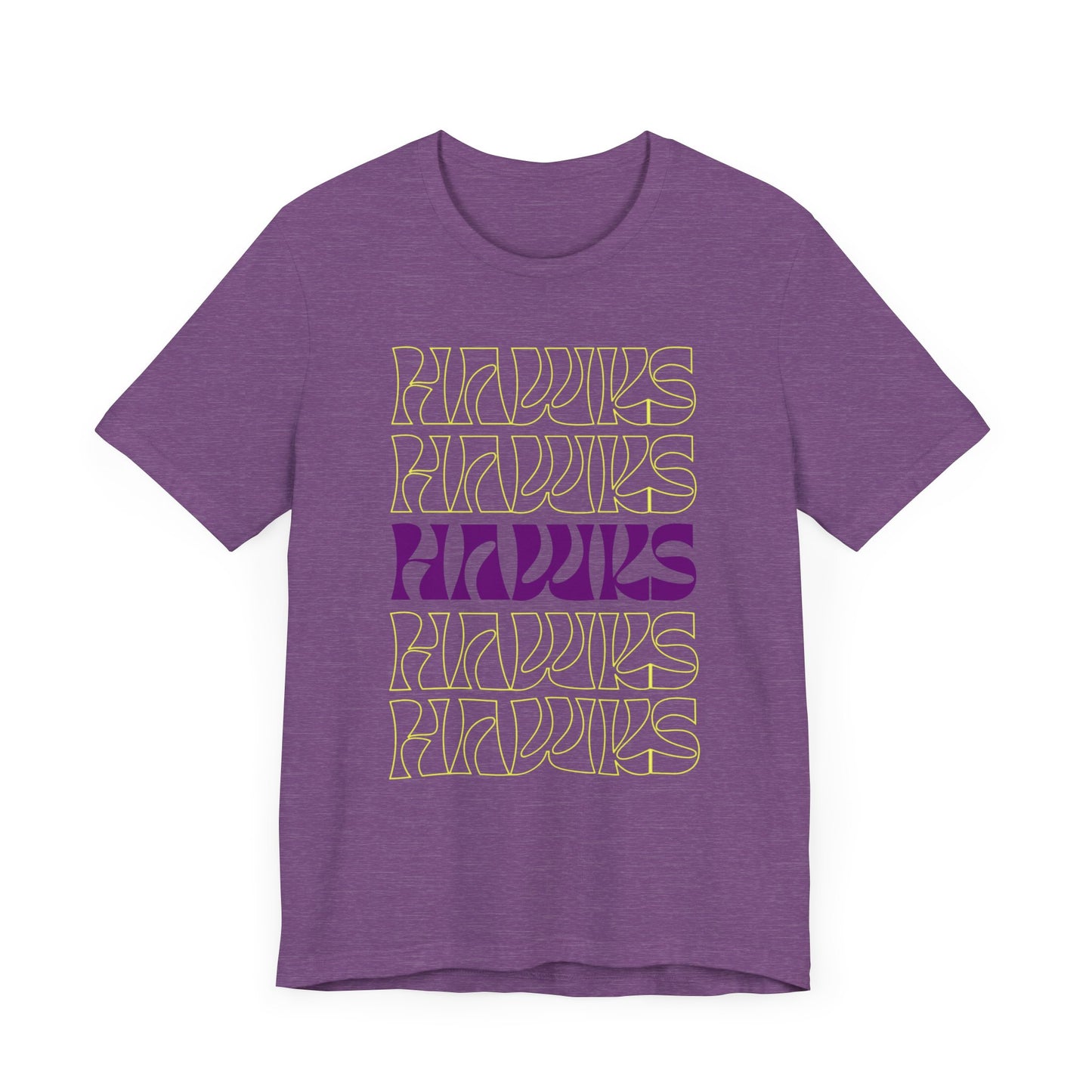 Hawks 5up Unisex Jersey Short Sleeve Tee - Multiple Colors