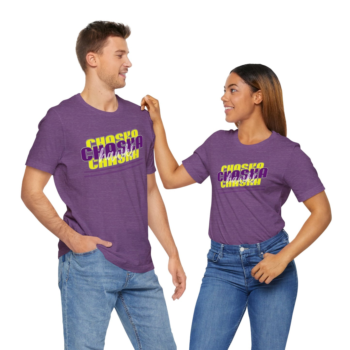 Chaska Hawks Unisex Jersey Short Sleeve Tee - Multiple Colors