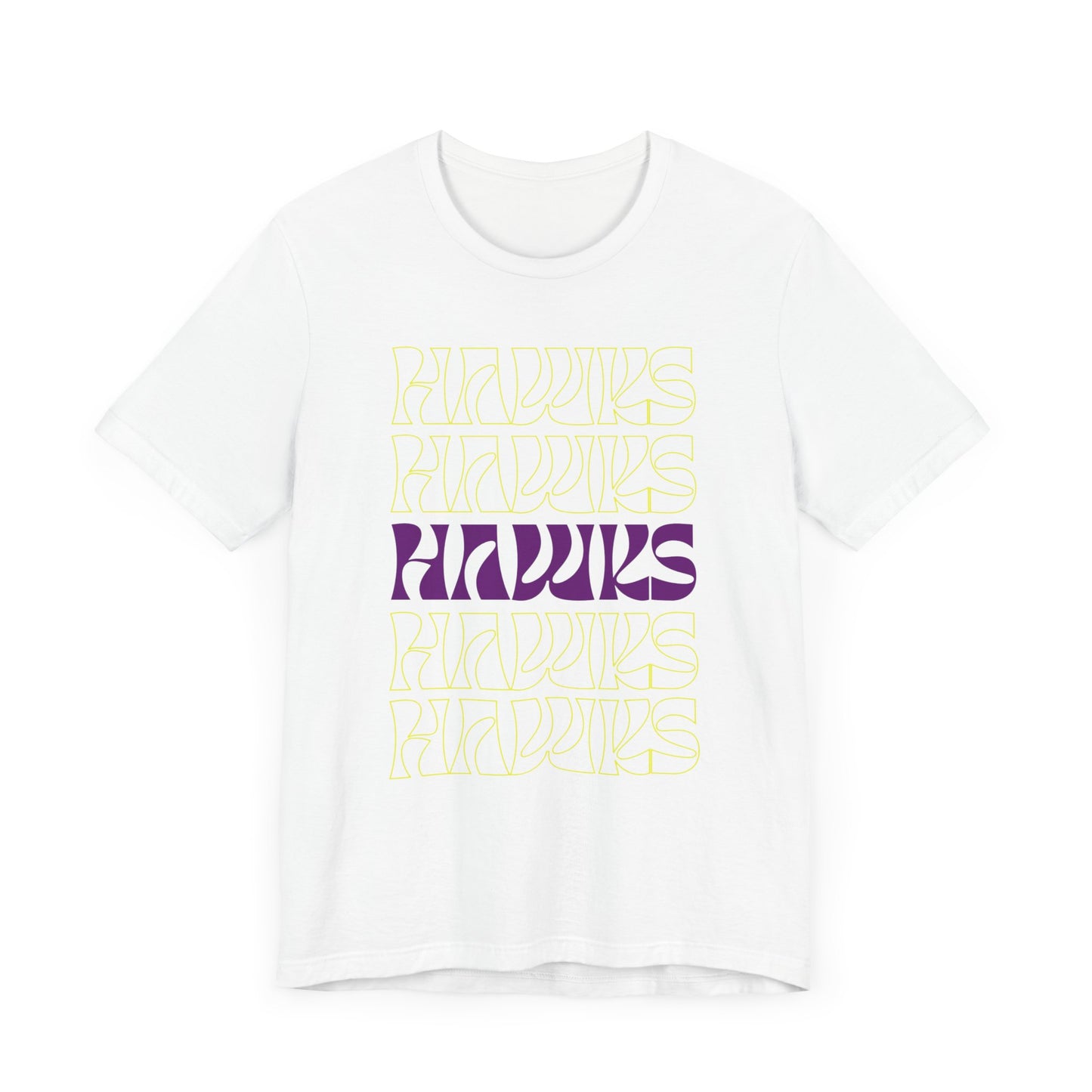 Hawks 5up Unisex Jersey Short Sleeve Tee - Multiple Colors