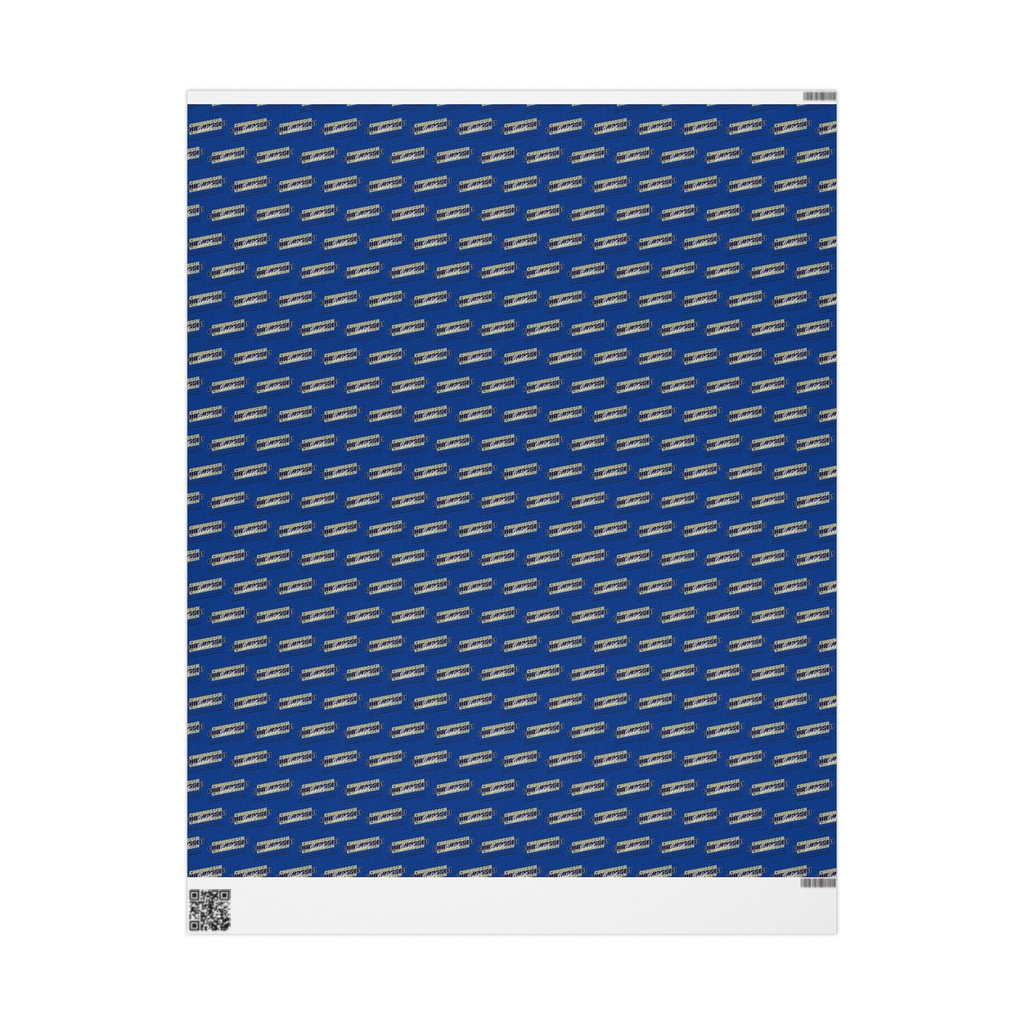 Chanhassen Storm Wrapping Paper - Blue