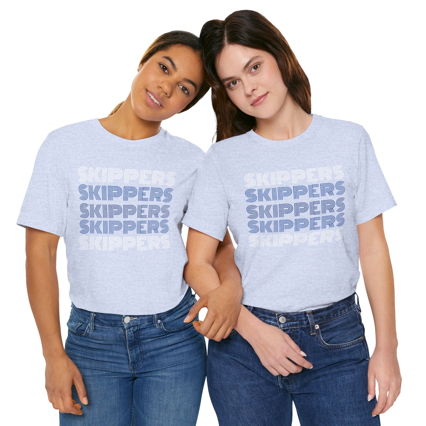 Skippers 5x Line Unisex Jersey Short Sleeve Tee - Multiple Colors