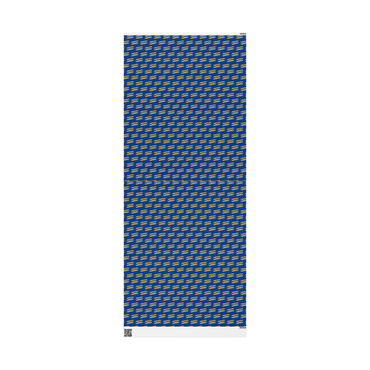 Wayzata Trojans Wrapping Paper - Blue