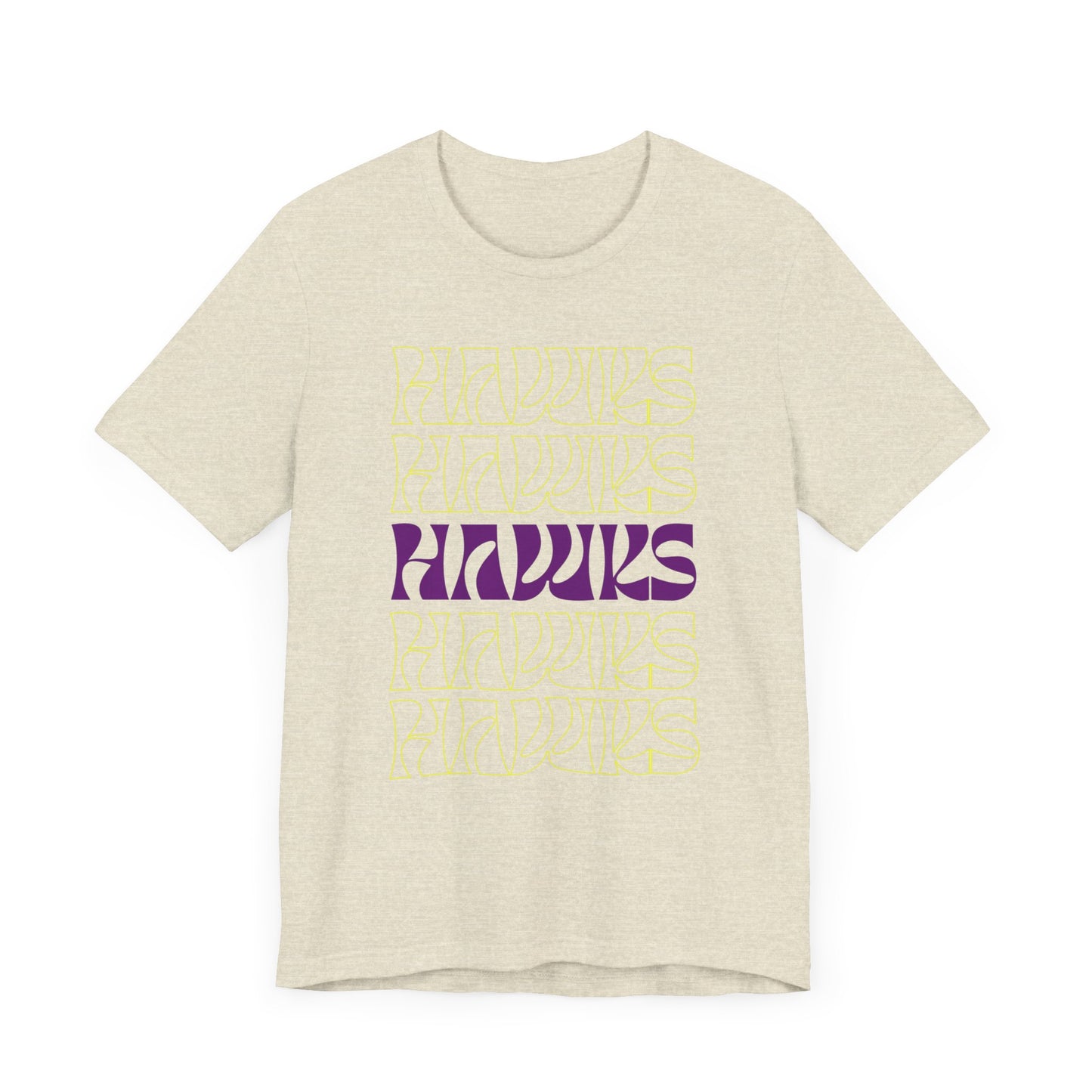 Hawks 5up Unisex Jersey Short Sleeve Tee - Multiple Colors