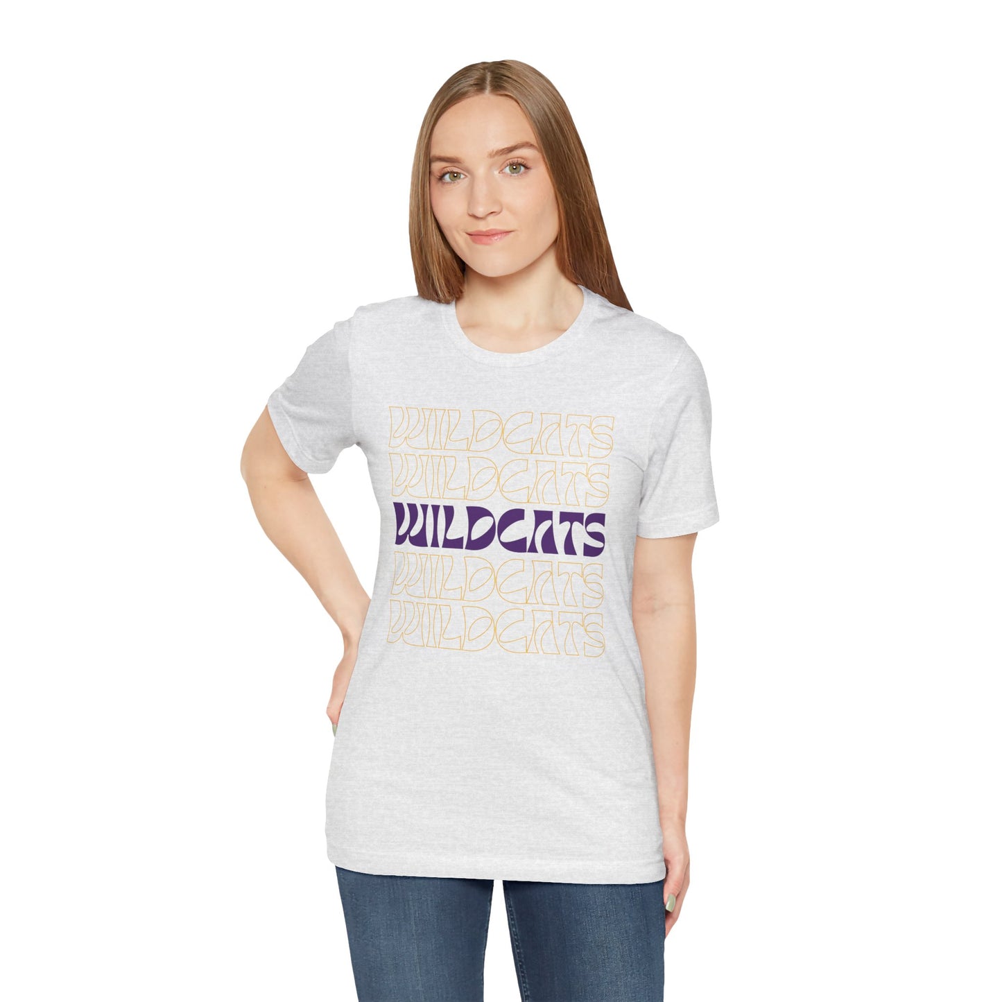 Wildcats 5up Unisex Jersey Short Sleeve Tee - Multiple Colors