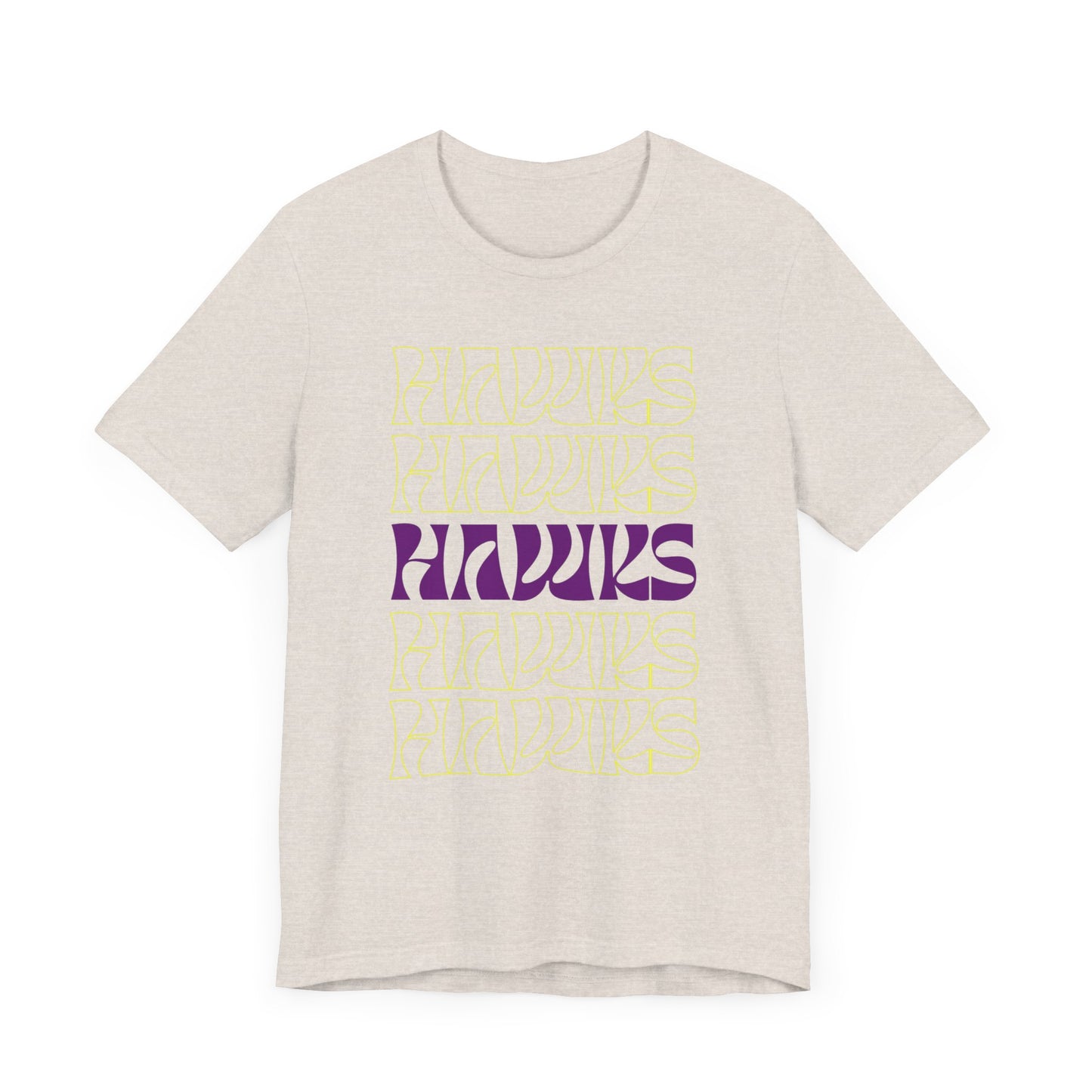 Hawks 5up Unisex Jersey Short Sleeve Tee - Multiple Colors