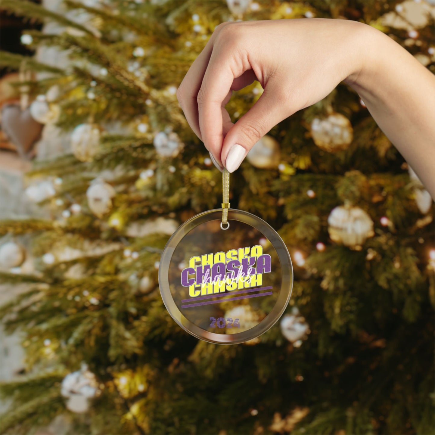 Chaska Glass Ornament - 2024