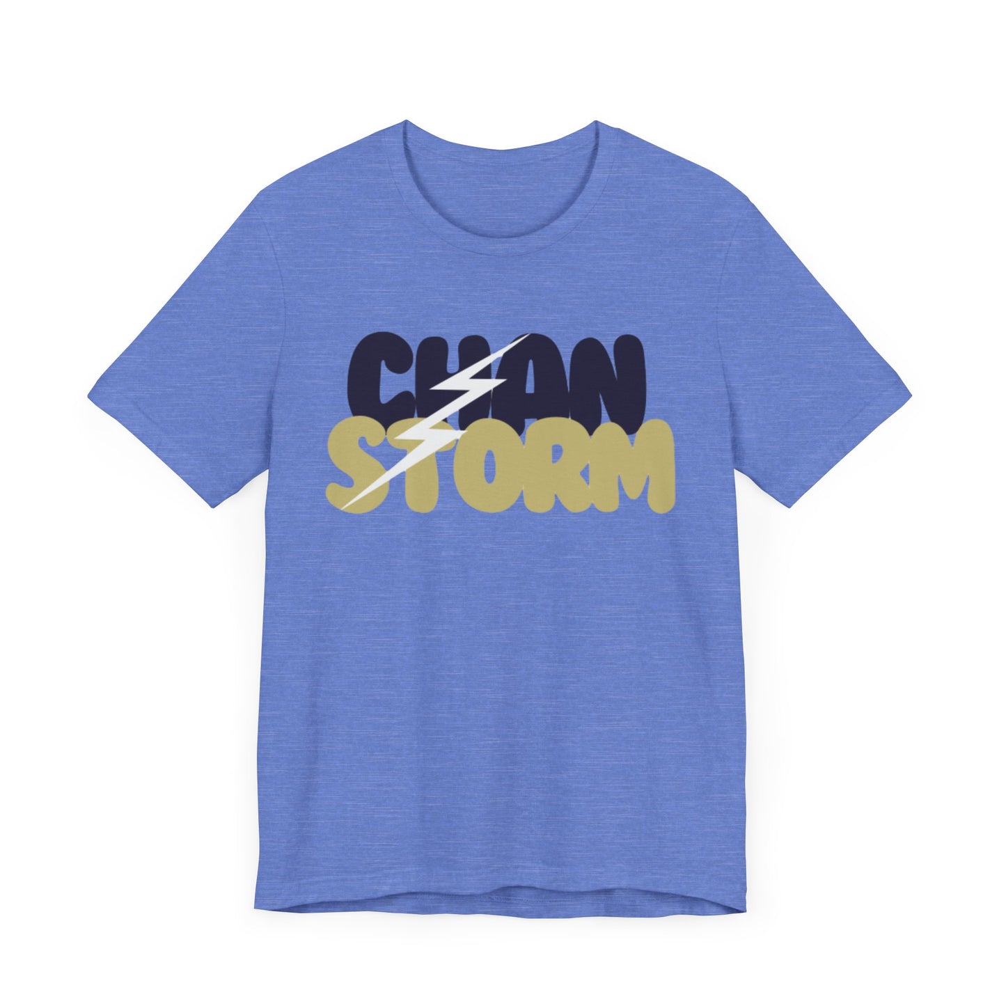 Chan Storm Bubble Letters Unisex Jersey Short Sleeve Tee - Multiple Colors