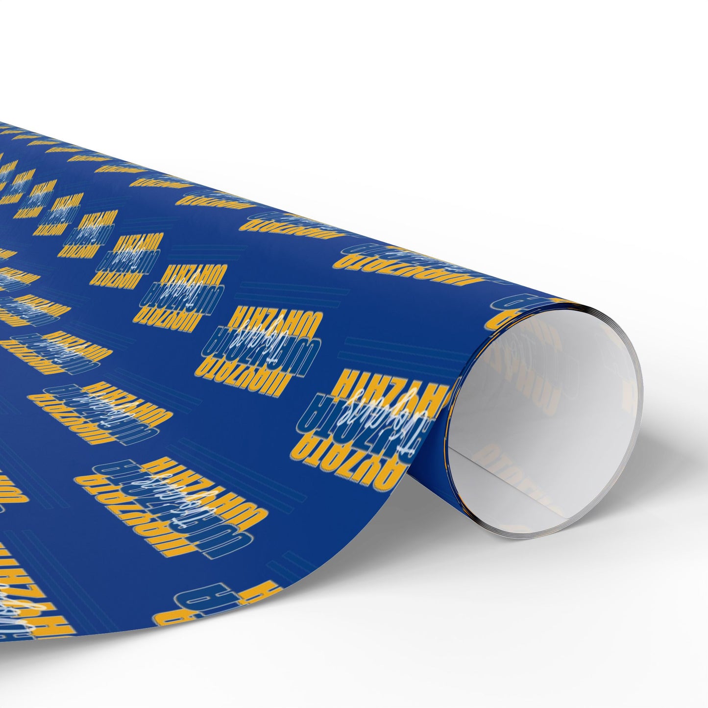 Wayzata Trojans Wrapping Paper - Blue