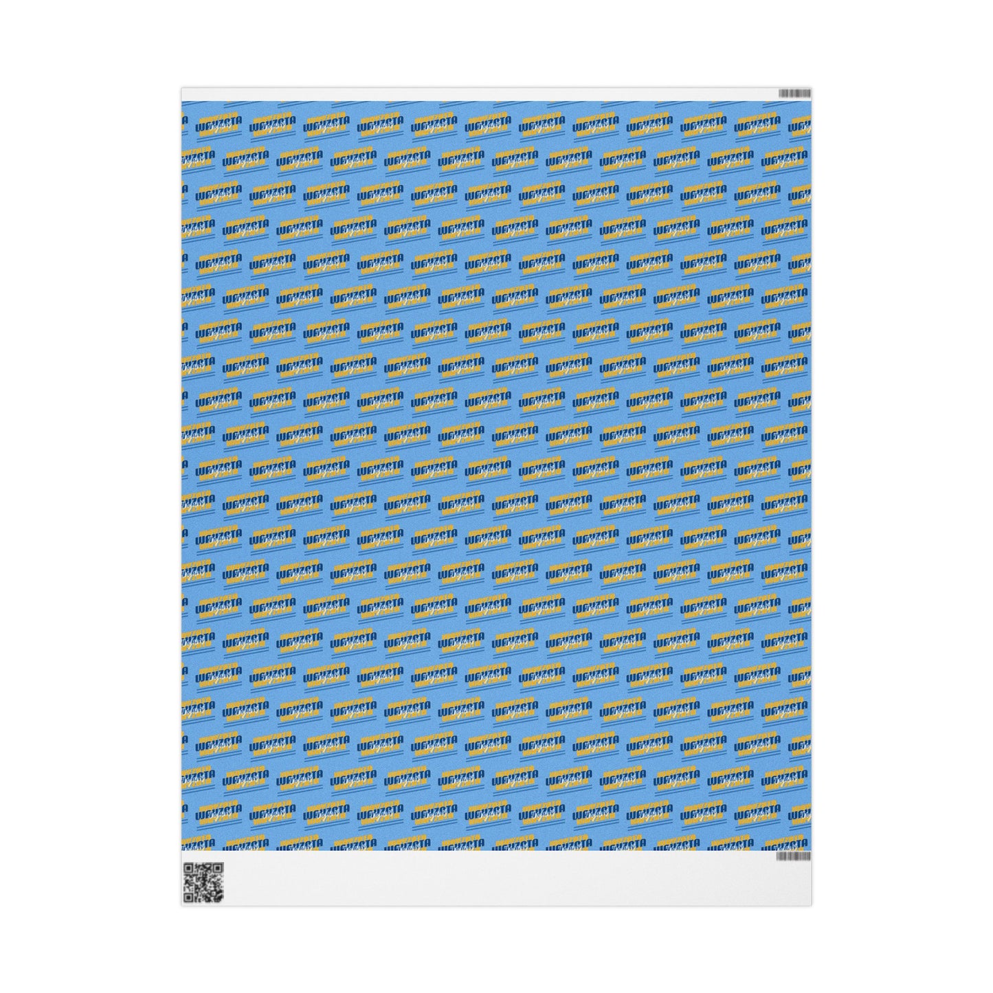 Wayzata Trojans Wrapping Paper - Light Blue