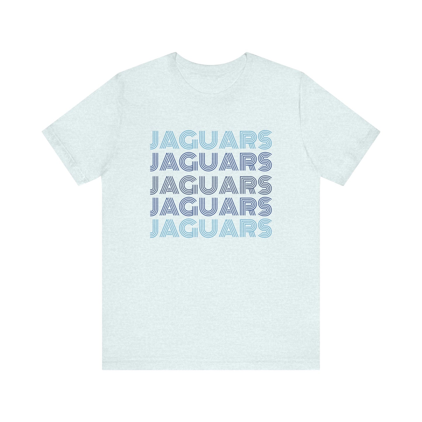 Jaguars 5x Line Unisex Jersey Short Sleeve Tee - Multiple Colors