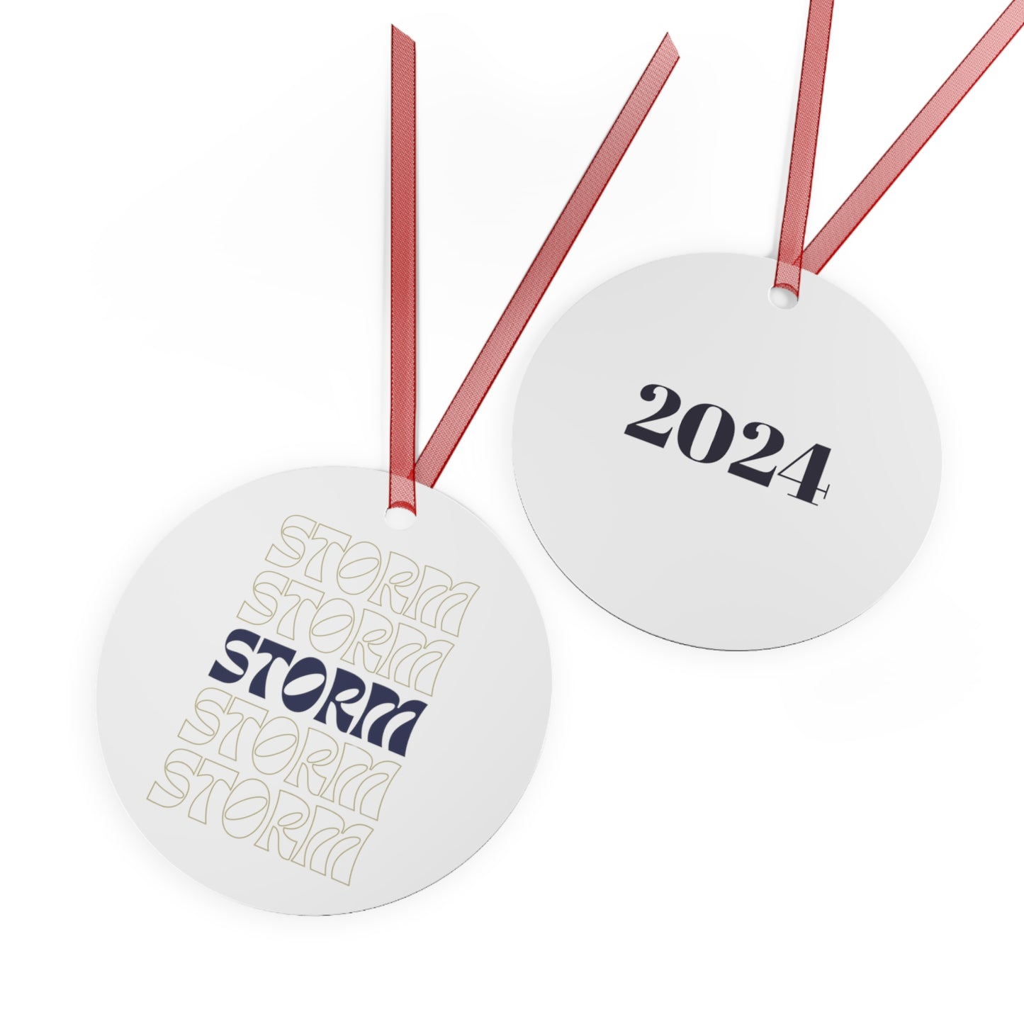 Chanhassen Storm 2024 Metal Ornaments