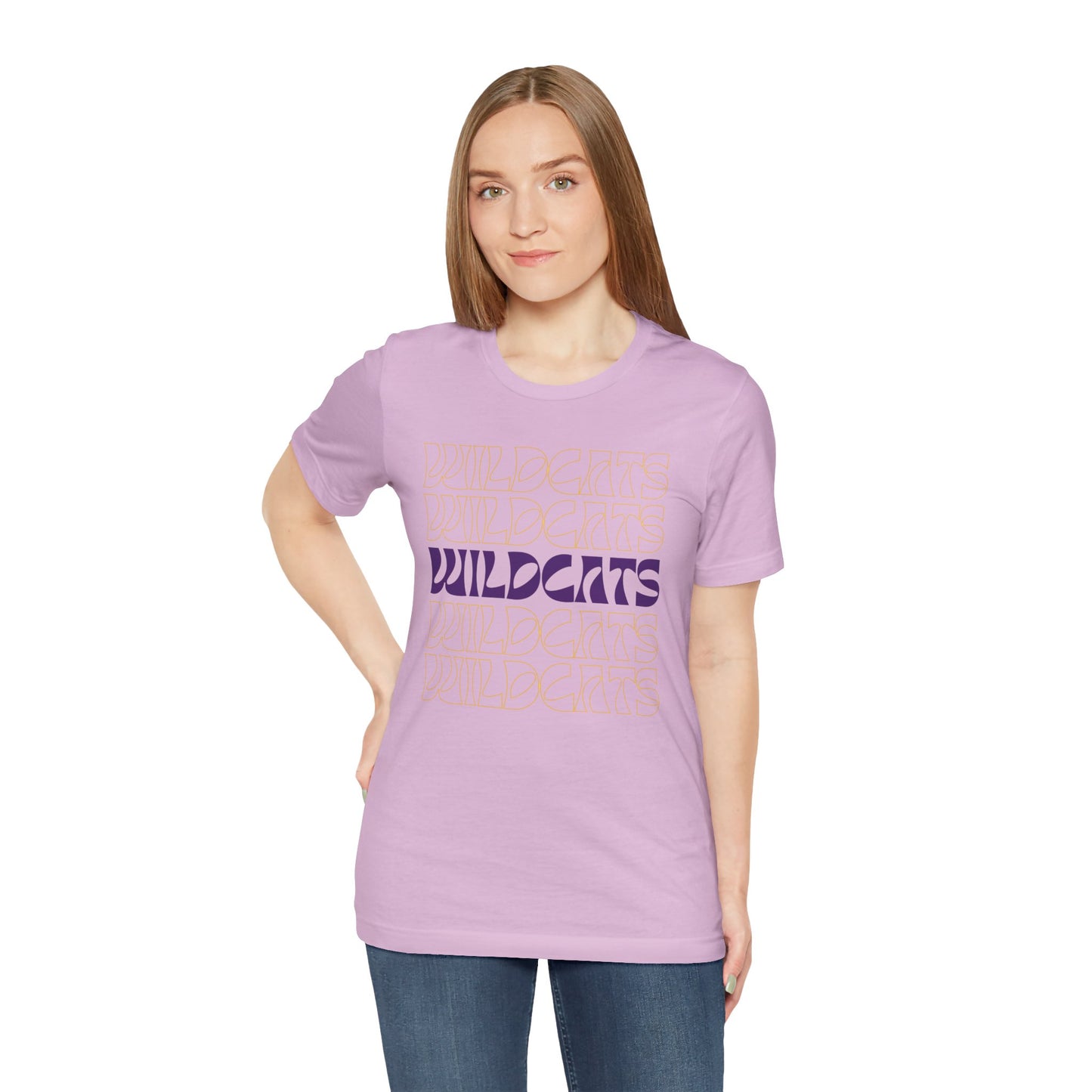 Wildcats 5up Unisex Jersey Short Sleeve Tee - Multiple Colors