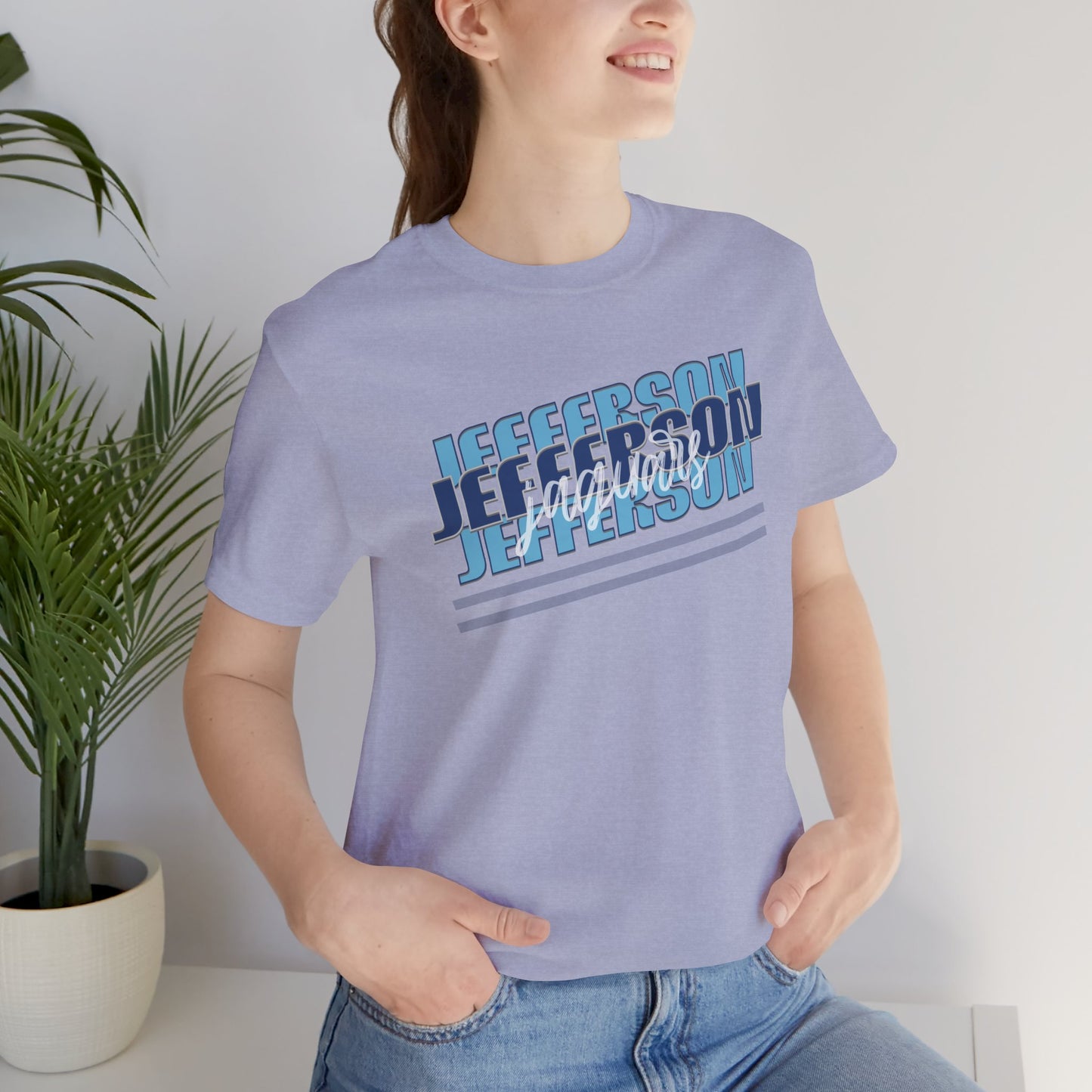 Jefferson Jaguars Unisex Jersey Short Sleeve Tee - Multiple Colors