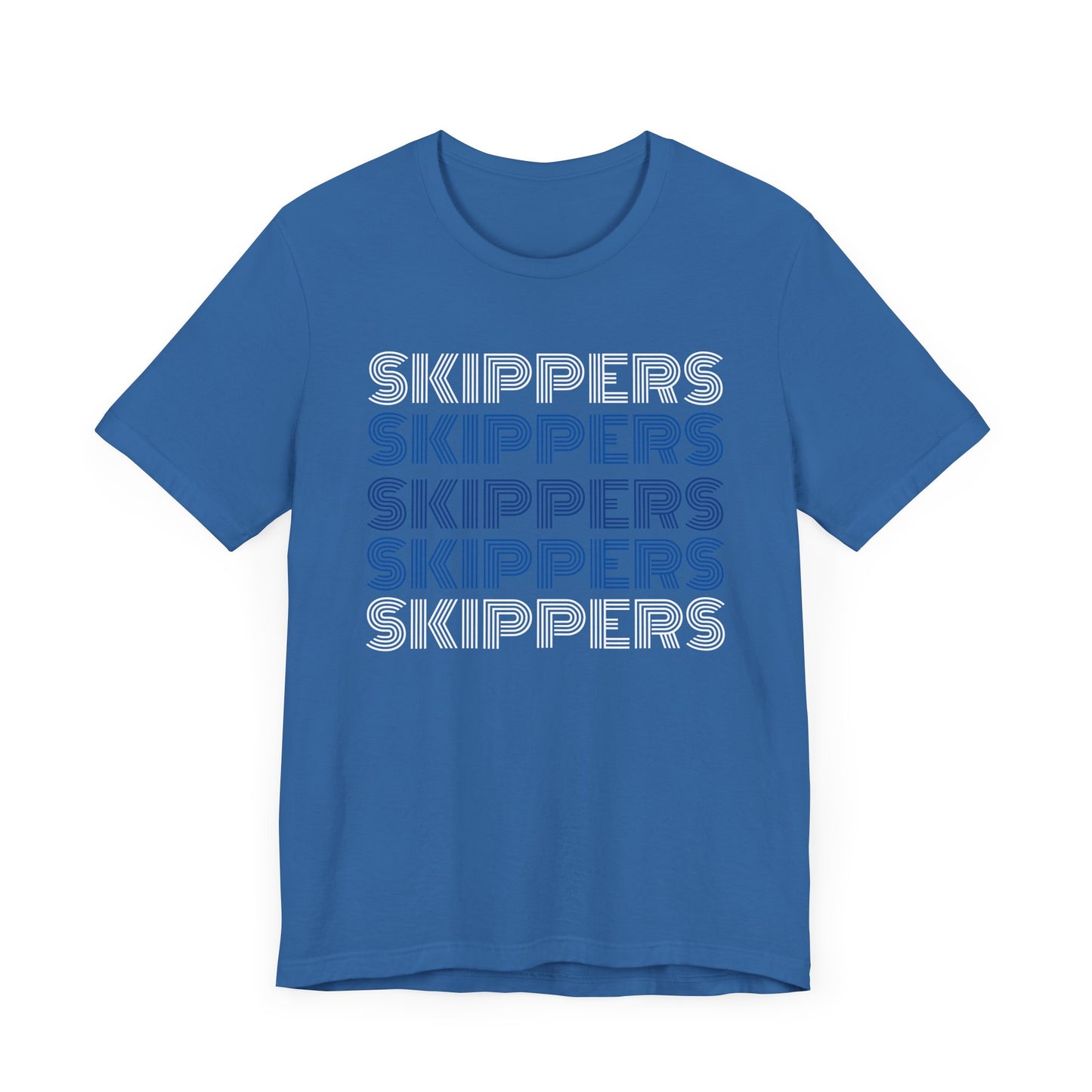 Skippers 5x Line Unisex Jersey Short Sleeve Tee - Multiple Colors