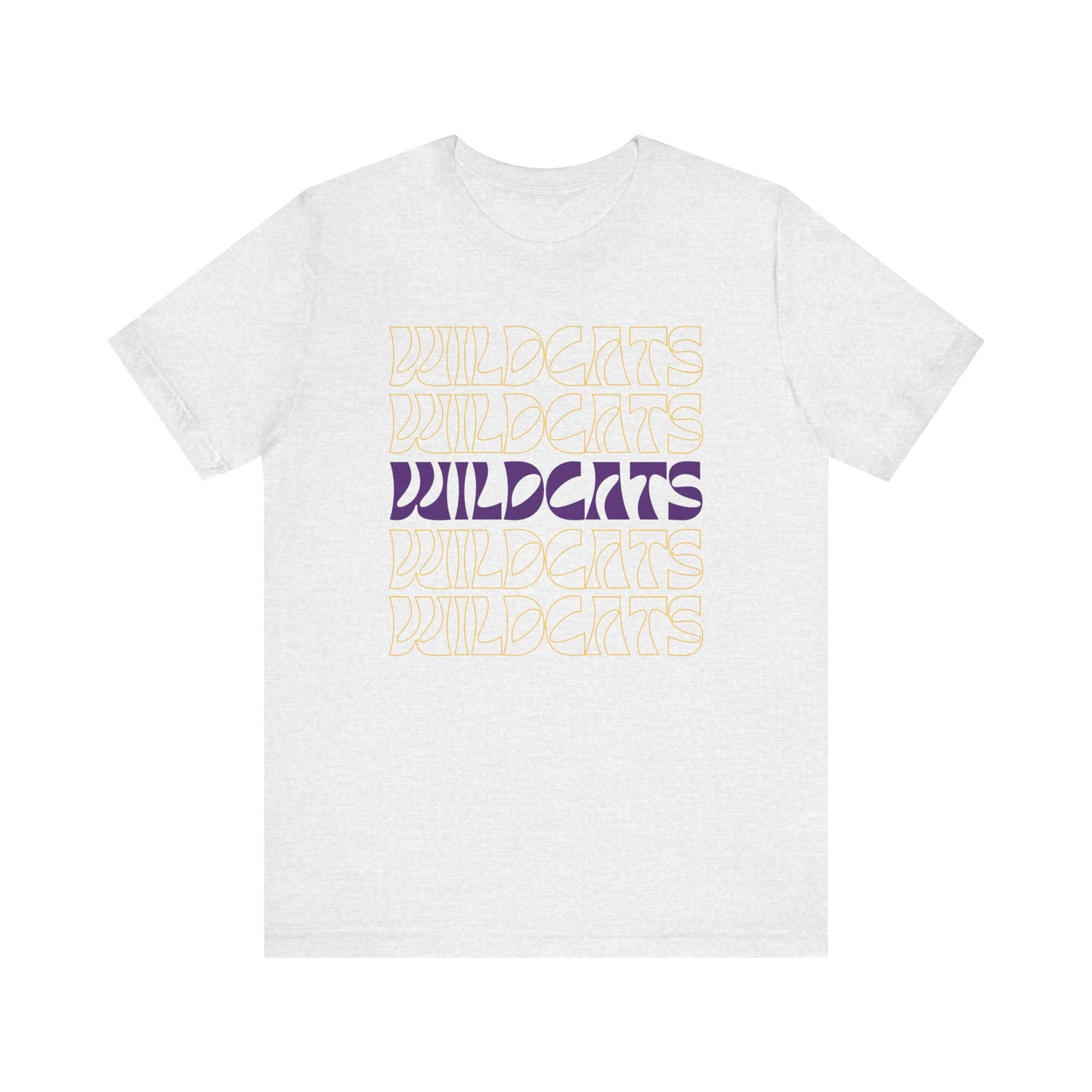 Wildcats 5up Unisex Jersey Short Sleeve Tee - Multiple Colors