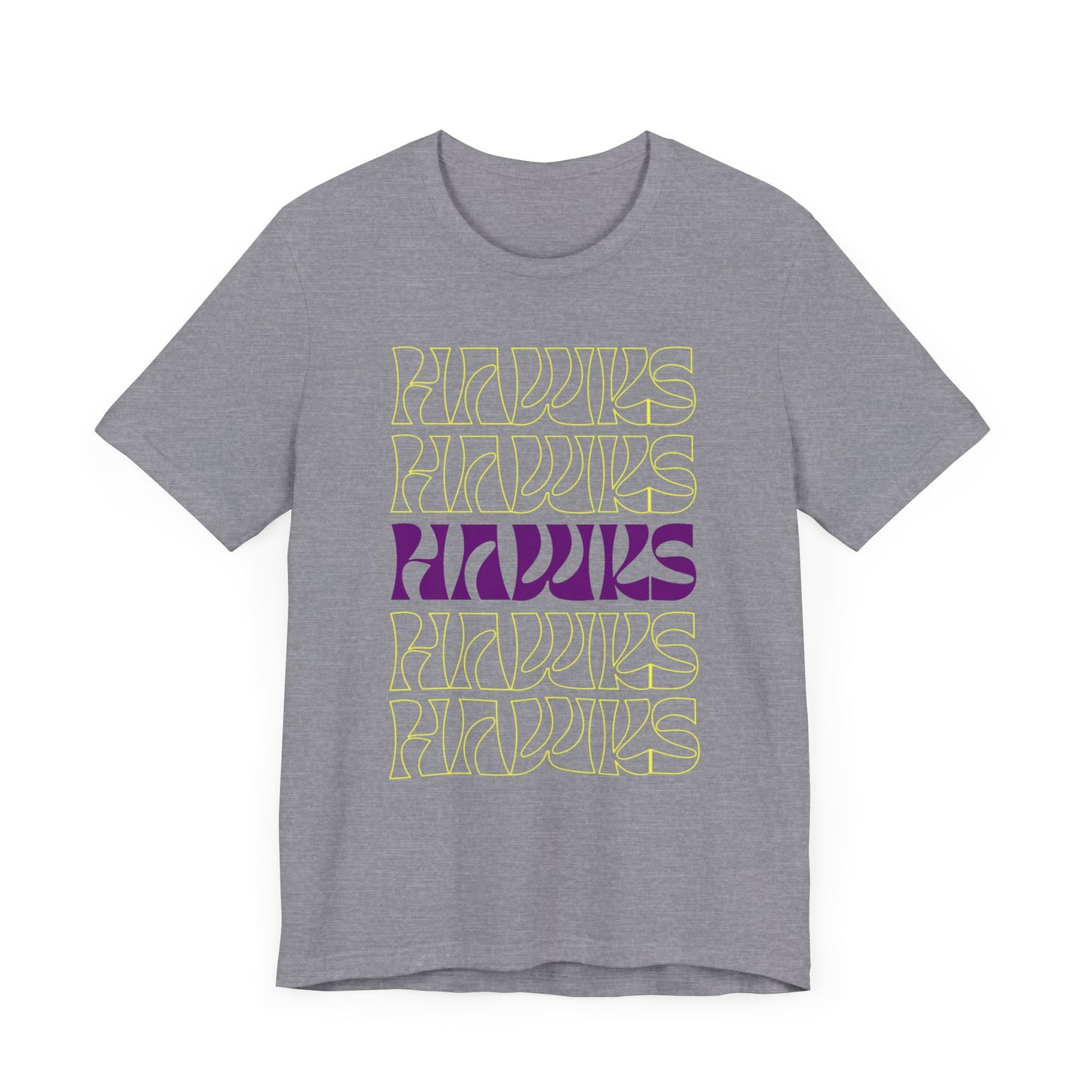 Hawks 5up Unisex Jersey Short Sleeve Tee - Multiple Colors