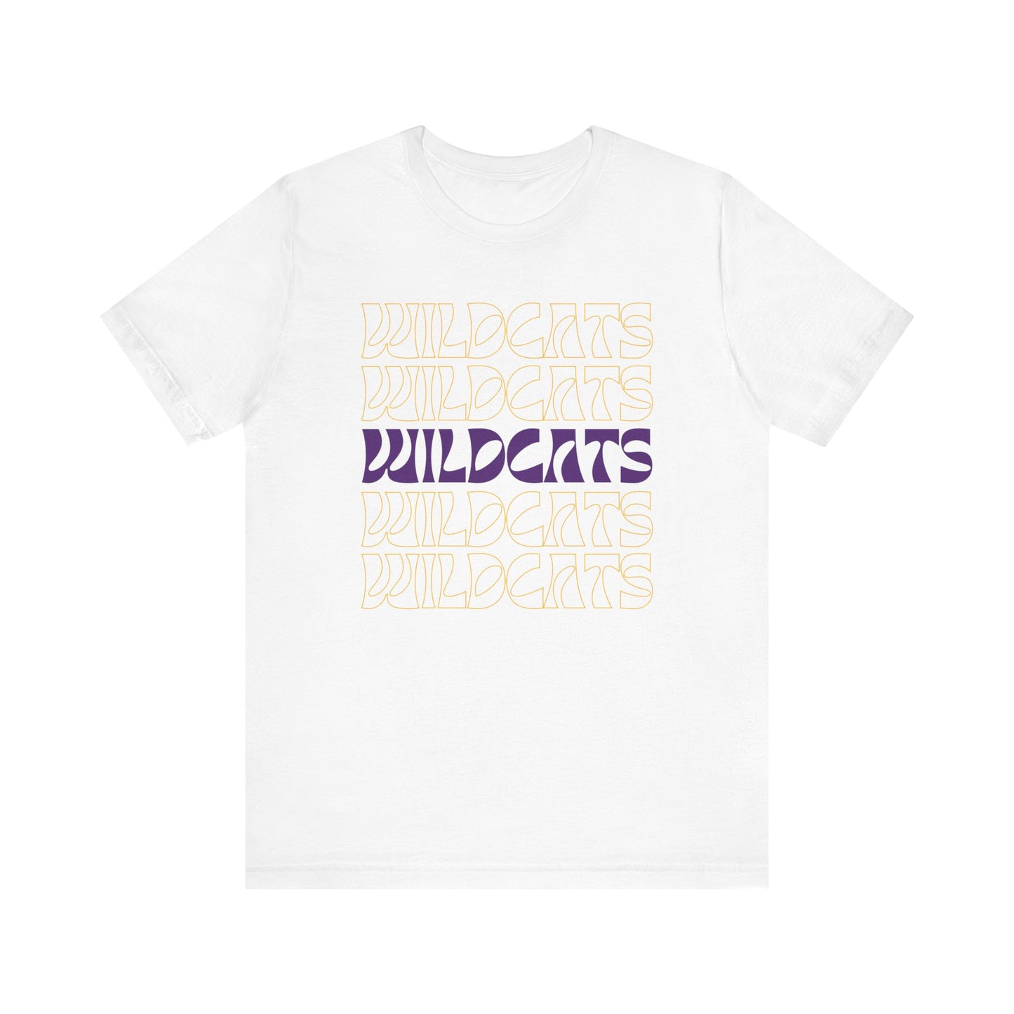 Wildcats 5up Unisex Jersey Short Sleeve Tee - Multiple Colors