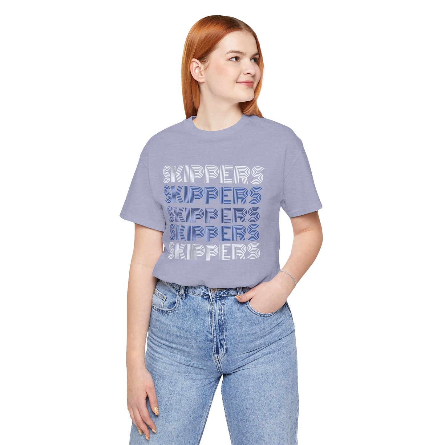 Skippers 5x Line Unisex Jersey Short Sleeve Tee - Multiple Colors