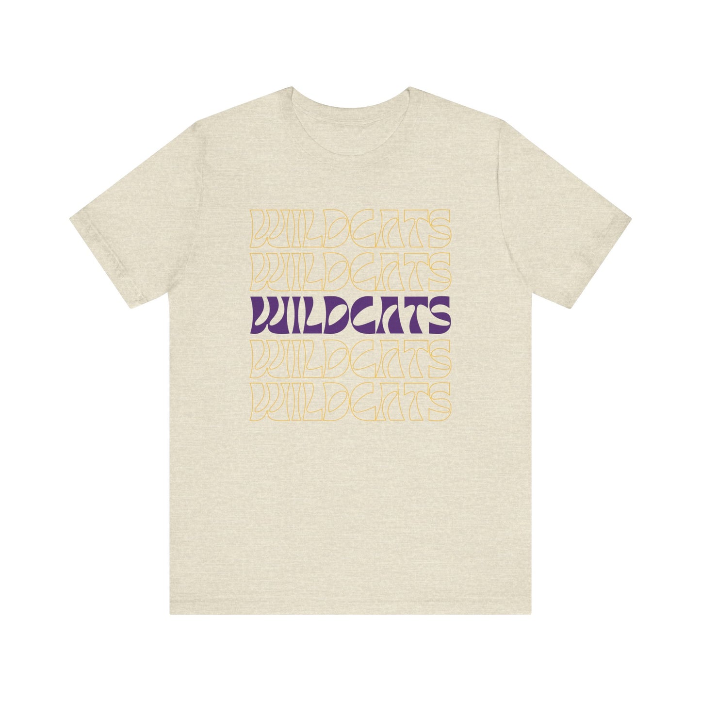 Wildcats 5up Unisex Jersey Short Sleeve Tee - Multiple Colors