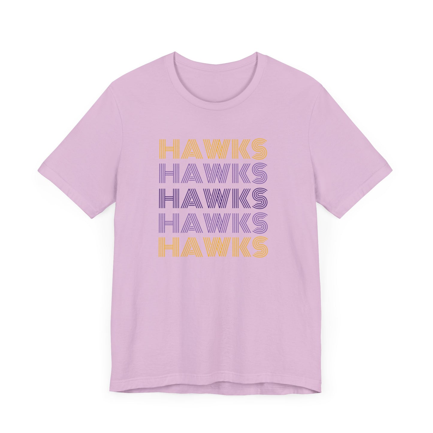 Hawks 5x Lines Unisex Jersey Short Sleeve Tee - Multiple Colors