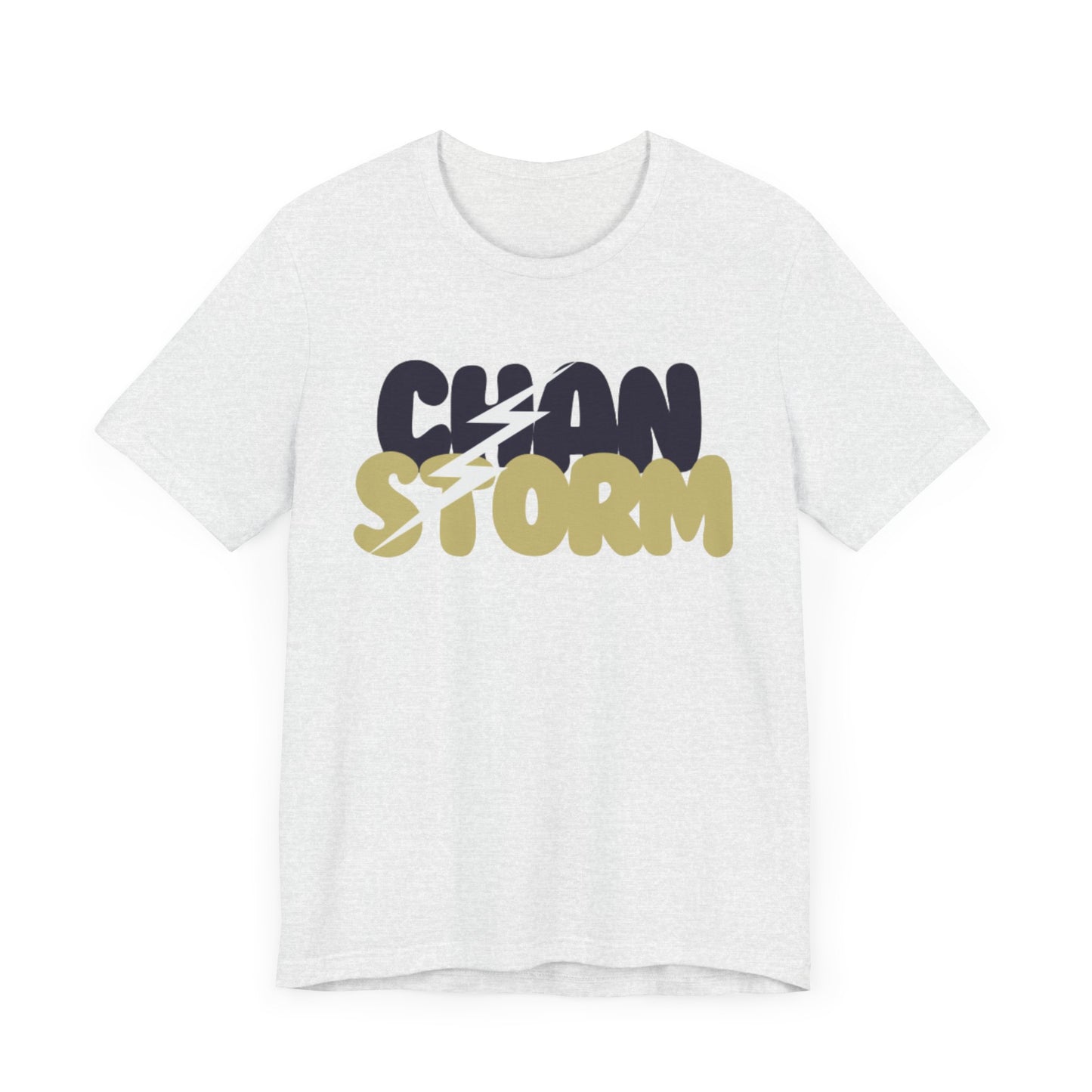 Chan Storm Bubble Letters Unisex Jersey Short Sleeve Tee - Multiple Colors