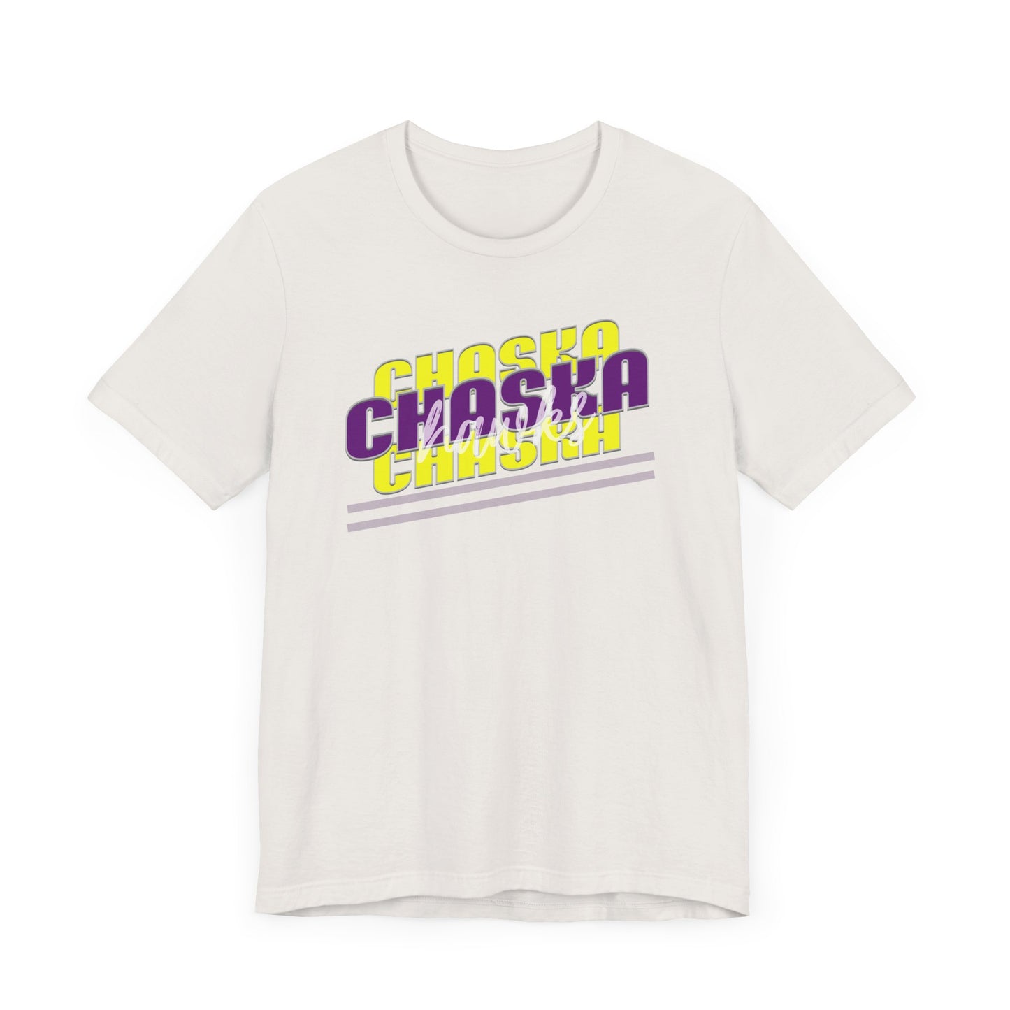 Chaska Hawks Unisex Jersey Short Sleeve Tee - Multiple Colors