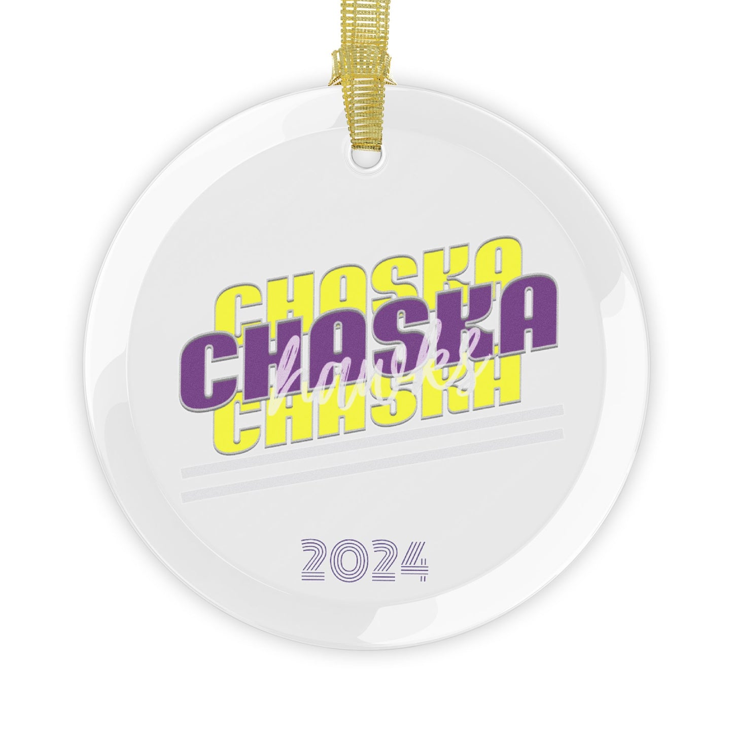 Chaska Glass Ornament - 2024