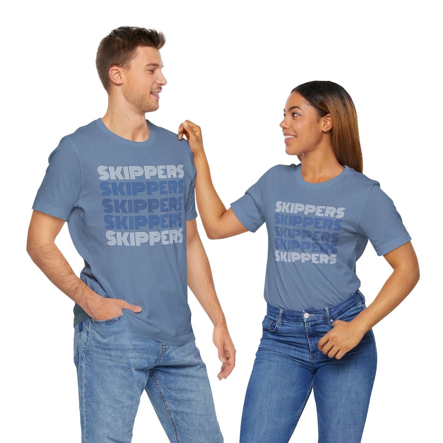 Skippers 5x Line Unisex Jersey Short Sleeve Tee - Multiple Colors