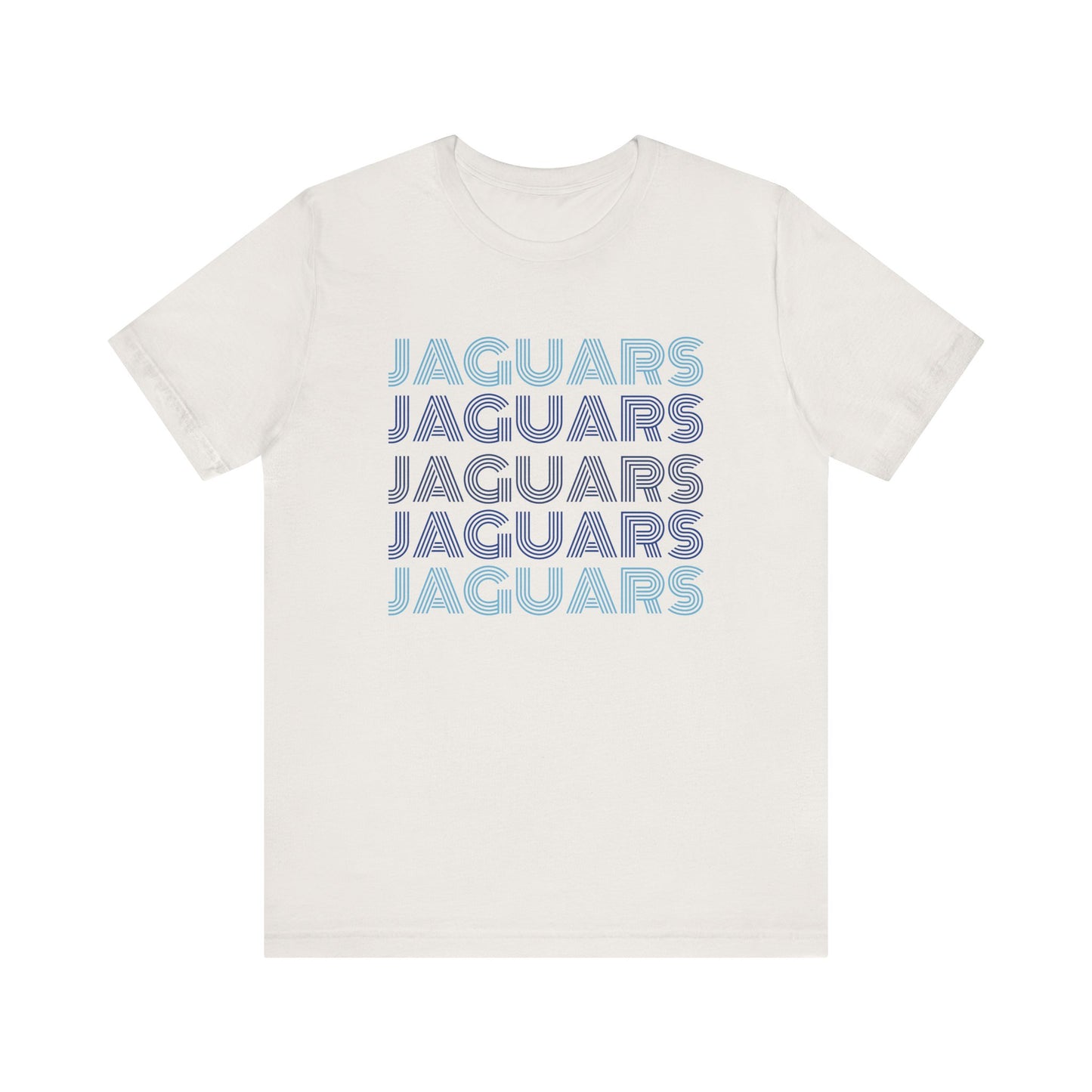 Jaguars 5x Line Unisex Jersey Short Sleeve Tee - Multiple Colors