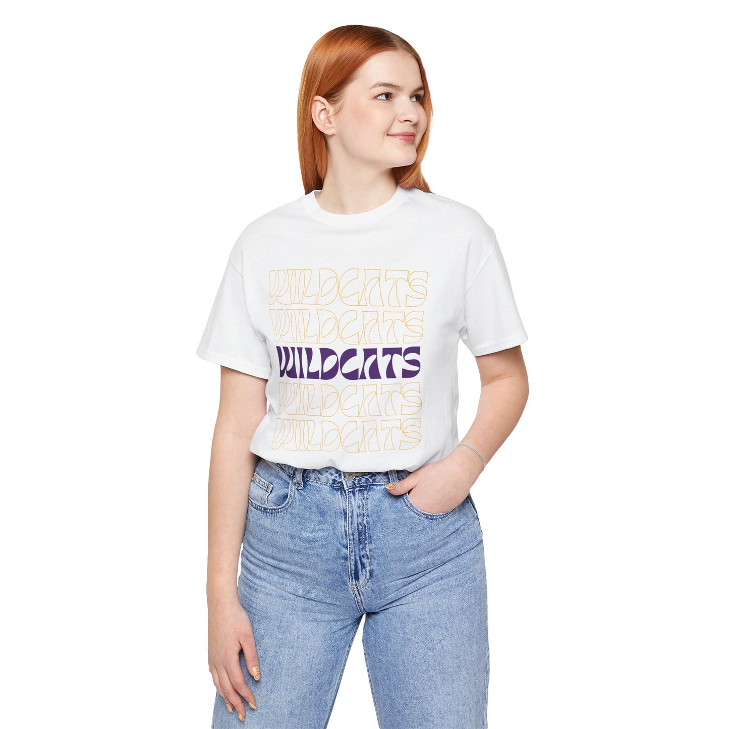 Wildcats 5up Unisex Jersey Short Sleeve Tee - Multiple Colors