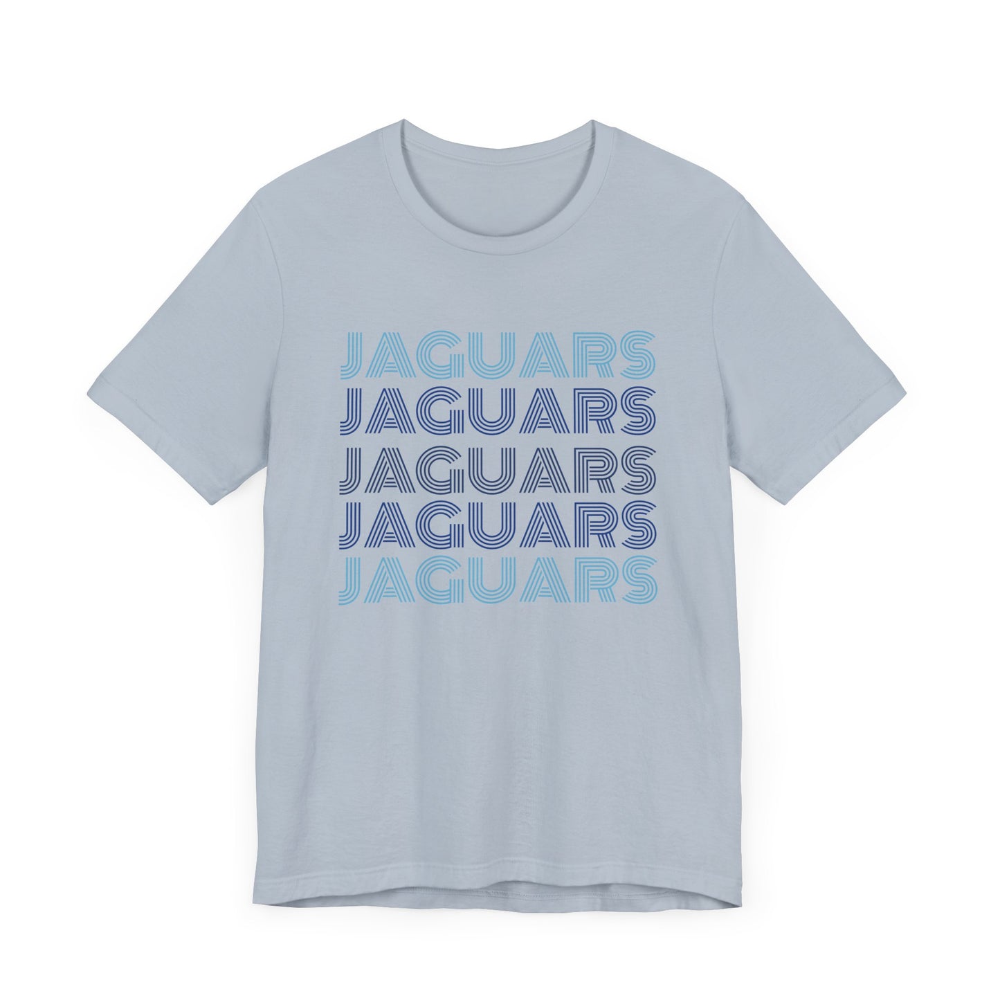 Jaguars 5x Line Unisex Jersey Short Sleeve Tee - Multiple Colors