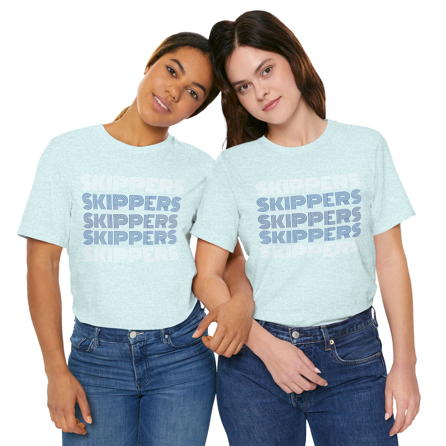 Skippers 5x Line Unisex Jersey Short Sleeve Tee - Multiple Colors