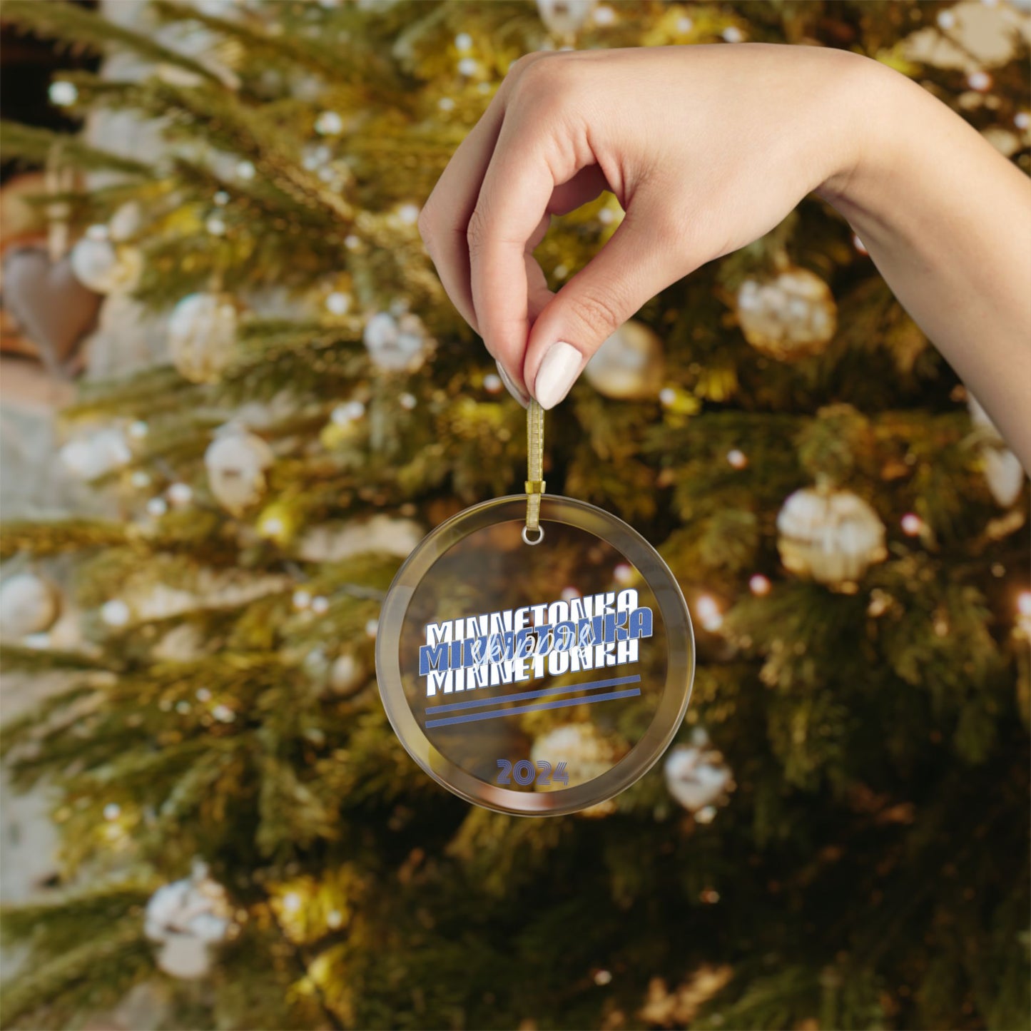 Minnetonka Glass Ornament - 2024