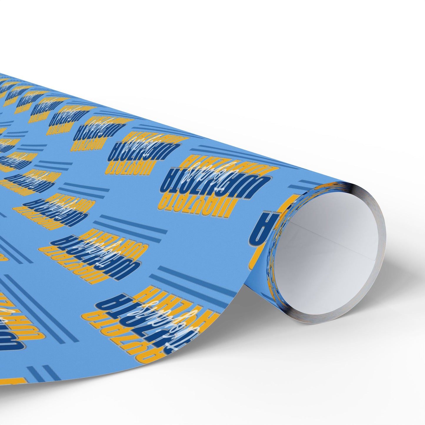 Wayzata Trojans Wrapping Paper - Light Blue