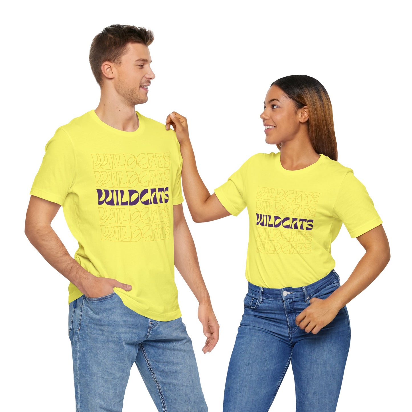 Wildcats 5up Unisex Jersey Short Sleeve Tee - Multiple Colors