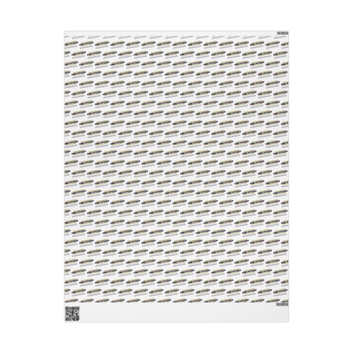 Chanhassen Storm Wrapping Paper - White