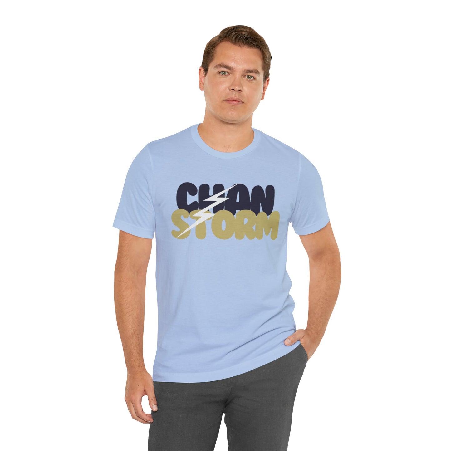 Chan Storm Bubble Letters Unisex Jersey Short Sleeve Tee - Multiple Colors